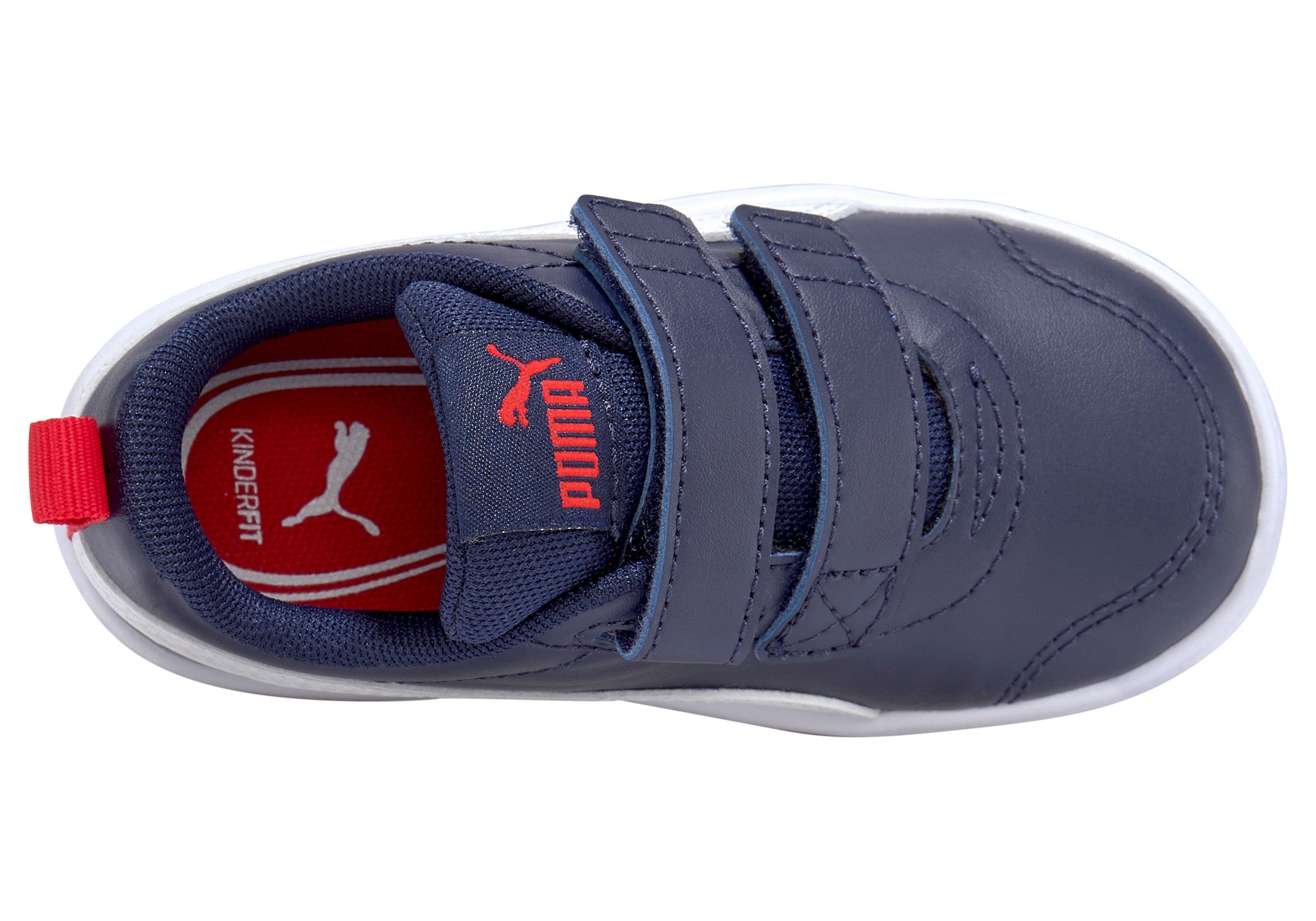 PUMA Sneakers Courtflex v2 V Inf met klittenband voor kleuters