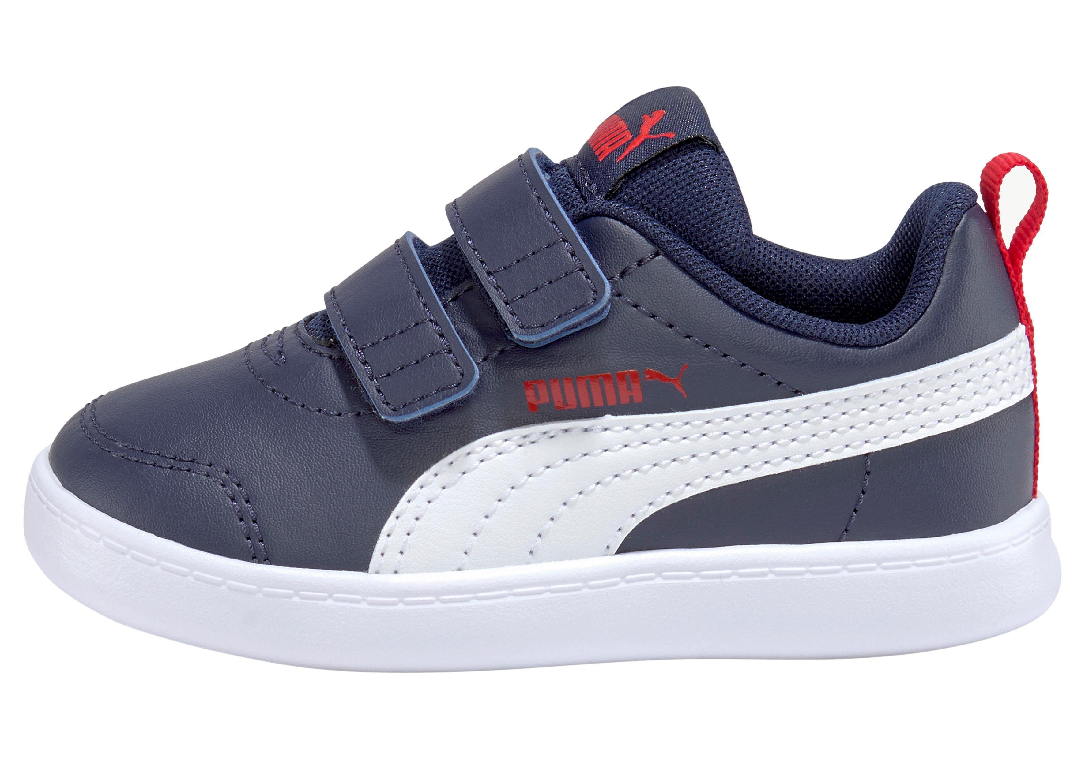 PUMA Sneakers Courtflex v2 V Inf met klittenband voor kleuters