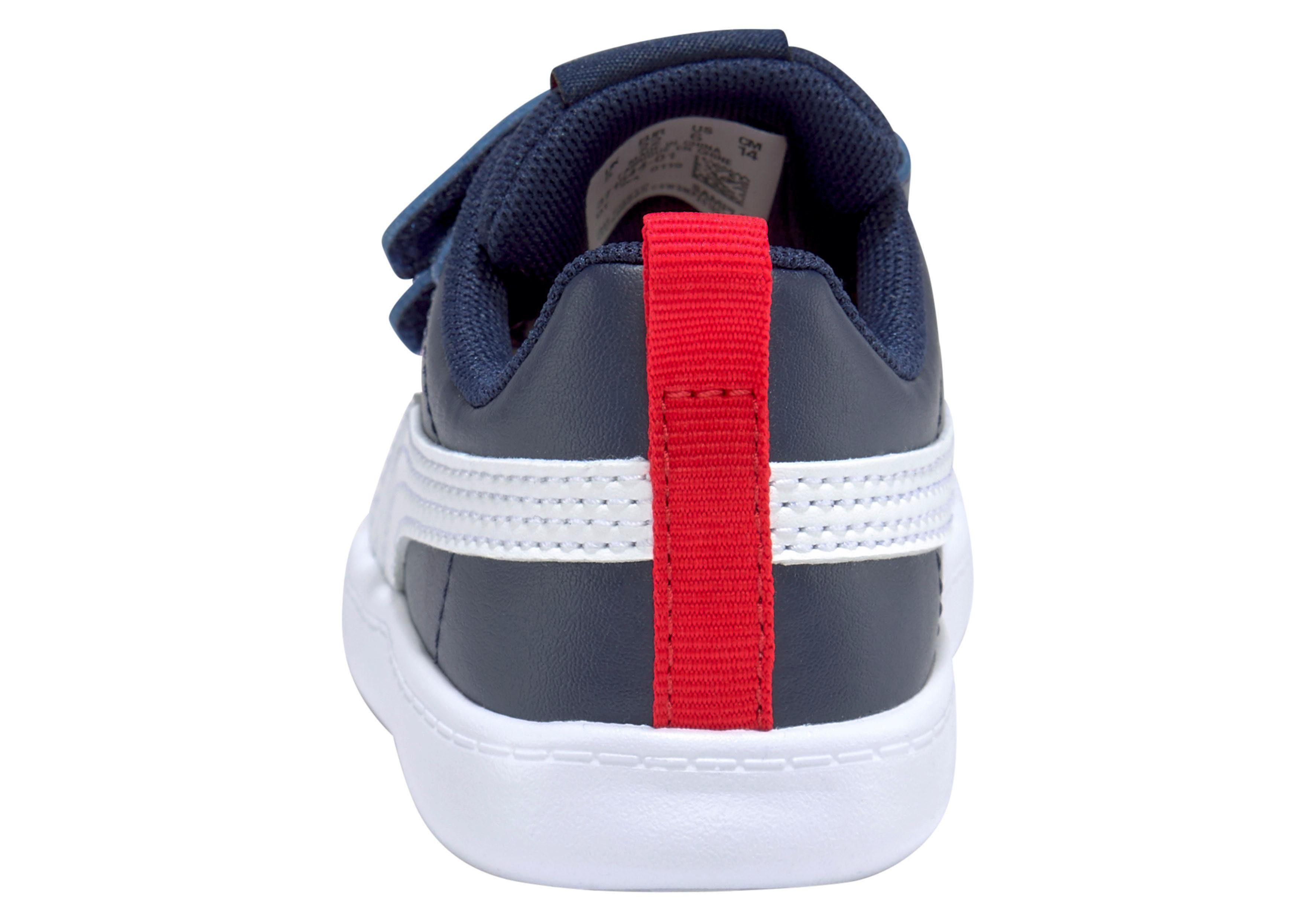 PUMA Sneakers Courtflex v2 V Inf met klittenband voor kleuters