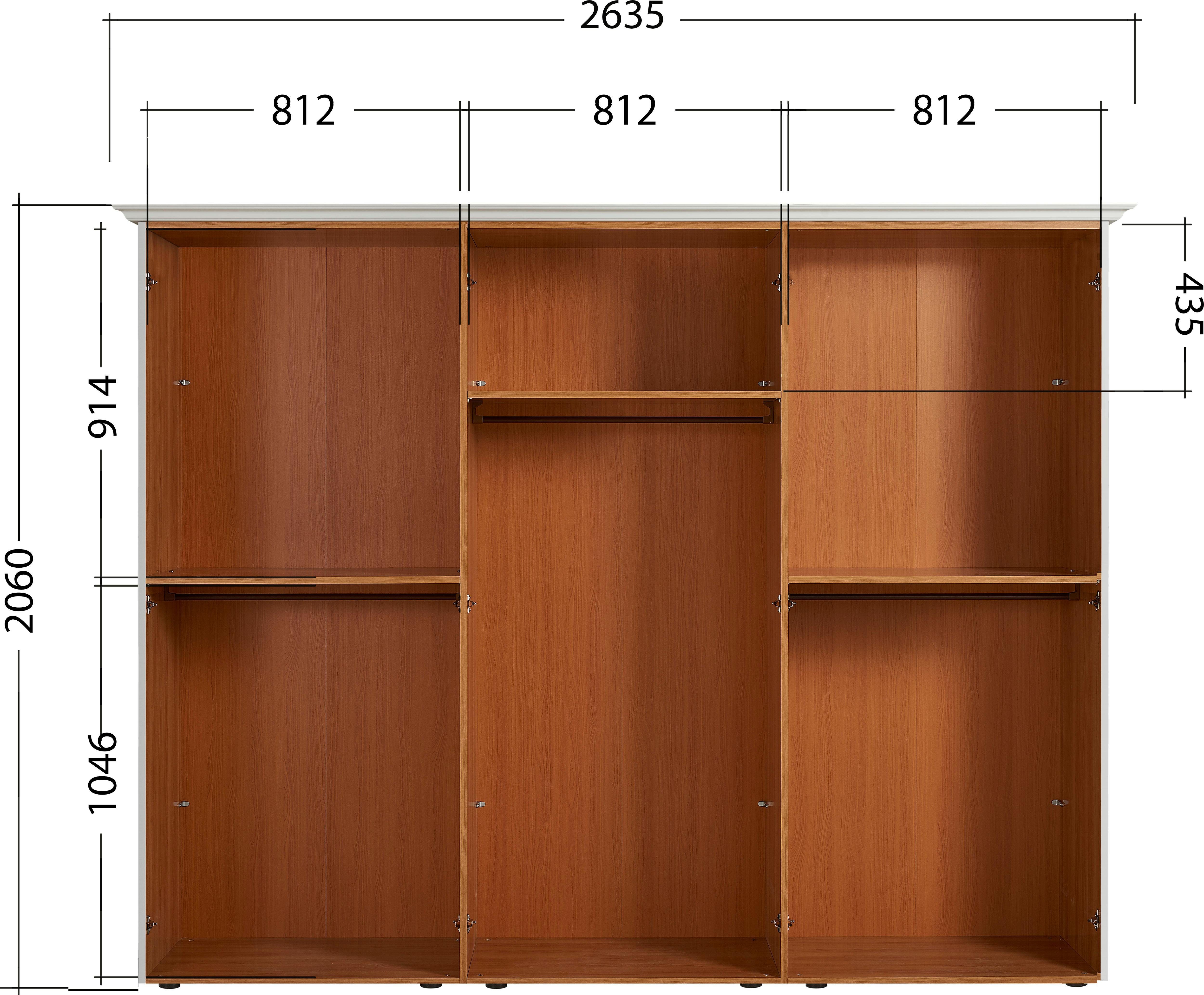 INOSIGN Slaapkamerserie Greta, aus FSC-zertifiziertem Holzwerkstoff, Hochglanzoberfläche (4-delig)