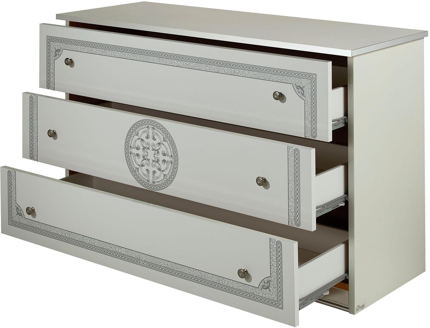 INOSIGN Ladekast Greta, aus FSC-zertifiziertem Holzwerkstoff mit Dekor im Klassikstil Breedte 113 cm