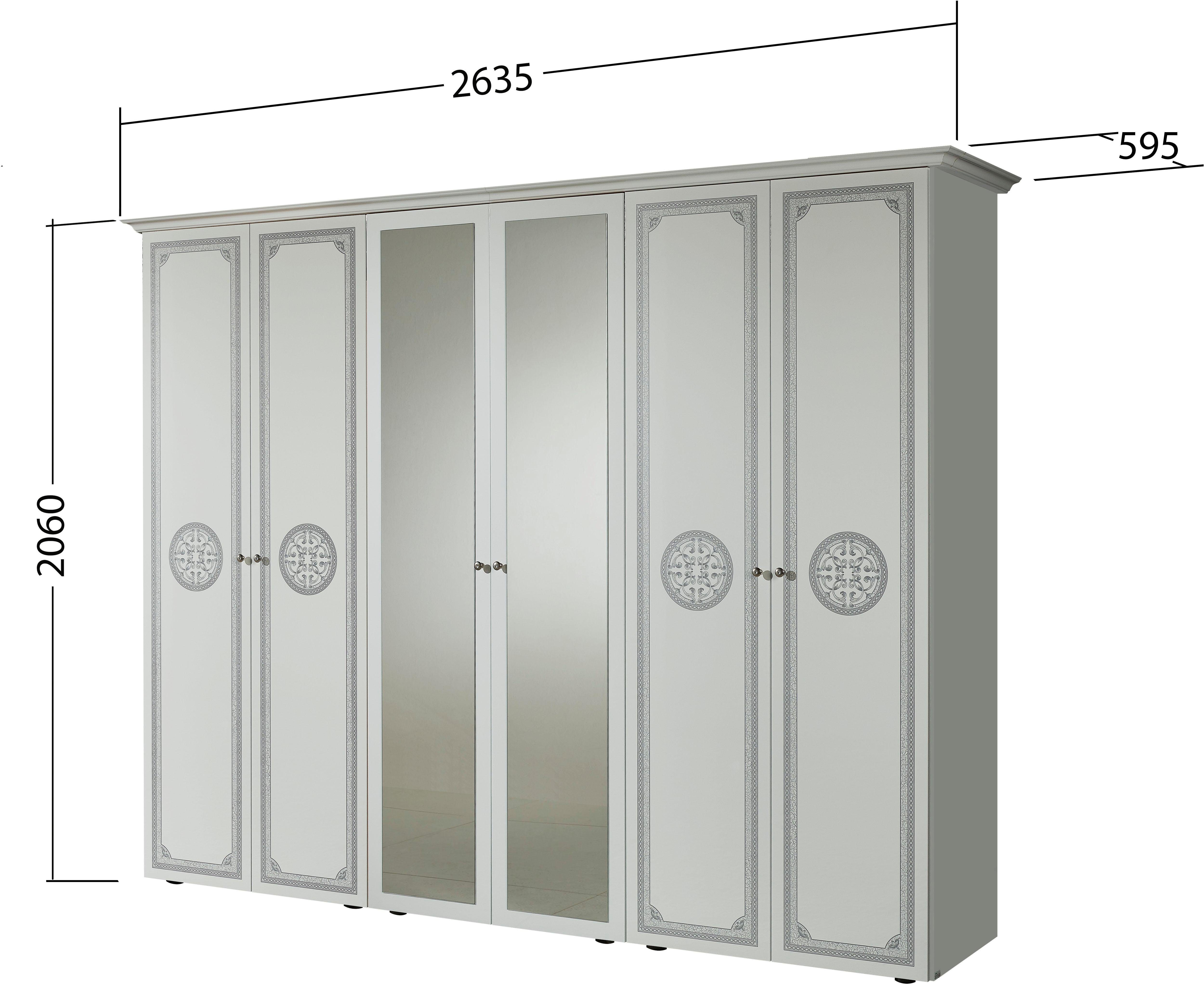 INOSIGN Slaapkamerserie Greta, aus FSC-zertifiziertem Holzwerkstoff, Hochglanzoberfläche (4-delig)