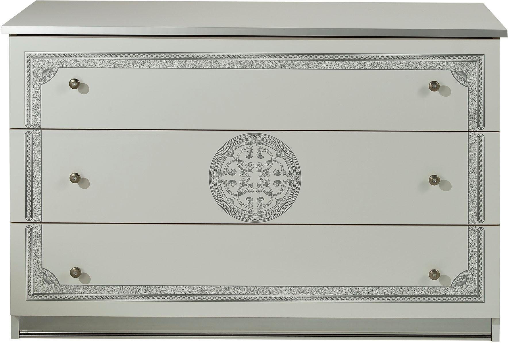 INOSIGN Ladekast Greta, aus FSC-zertifiziertem Holzwerkstoff mit Dekor im Klassikstil Breedte 113 cm