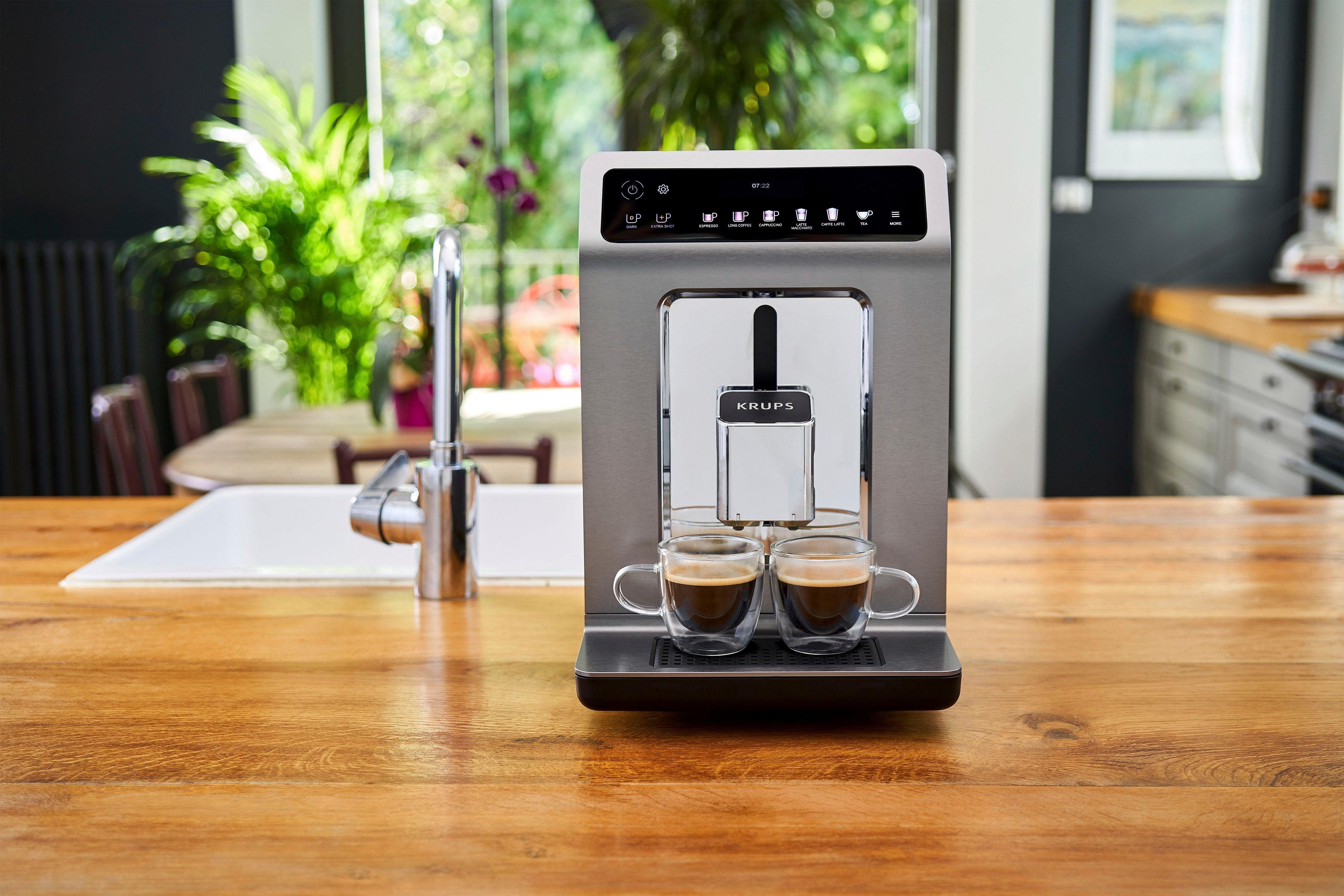Krups Volautomatisch koffiezetapparaat EA894T Evidence Plus, met vele technische innovaties en bedieningshighlights