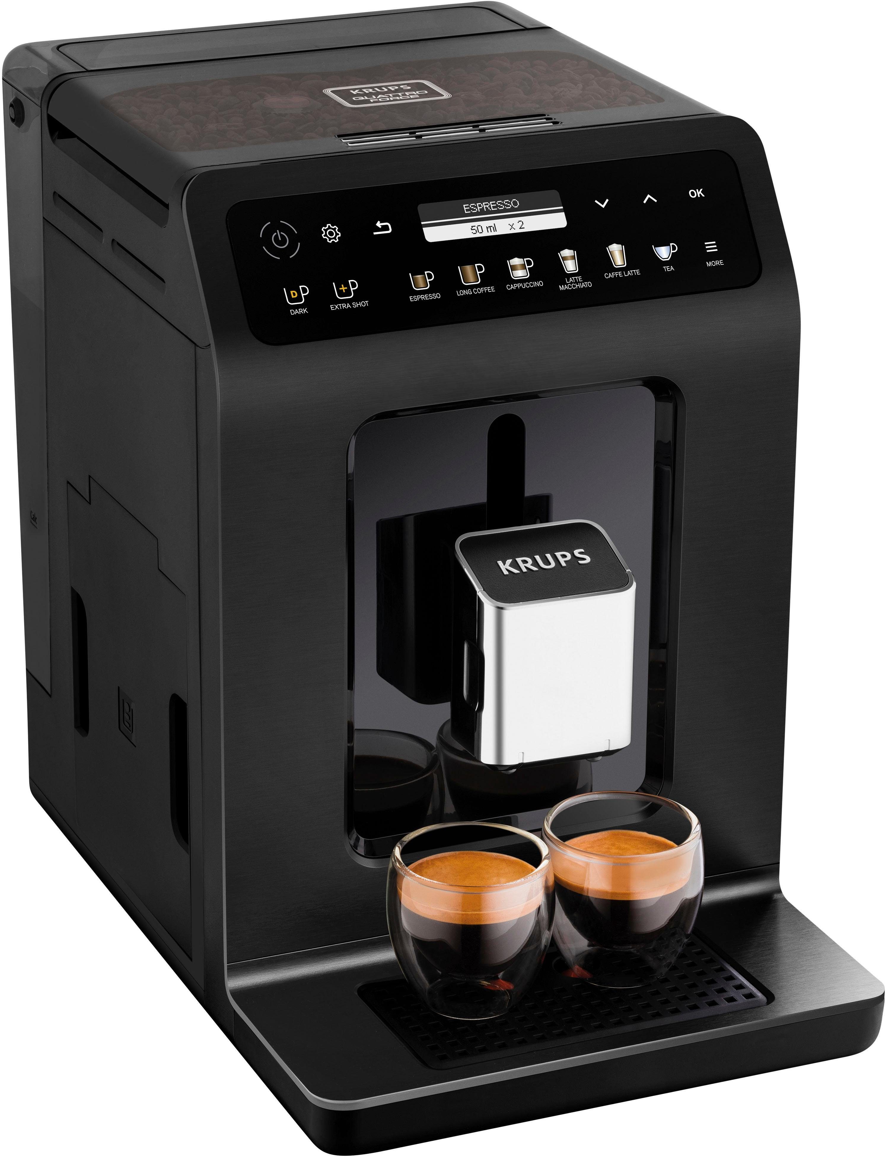 Krups Volautomatisch koffiezetapparaat EA8948 Evidence Plus, diverse koffiespecialiteiten met één druk op de knop