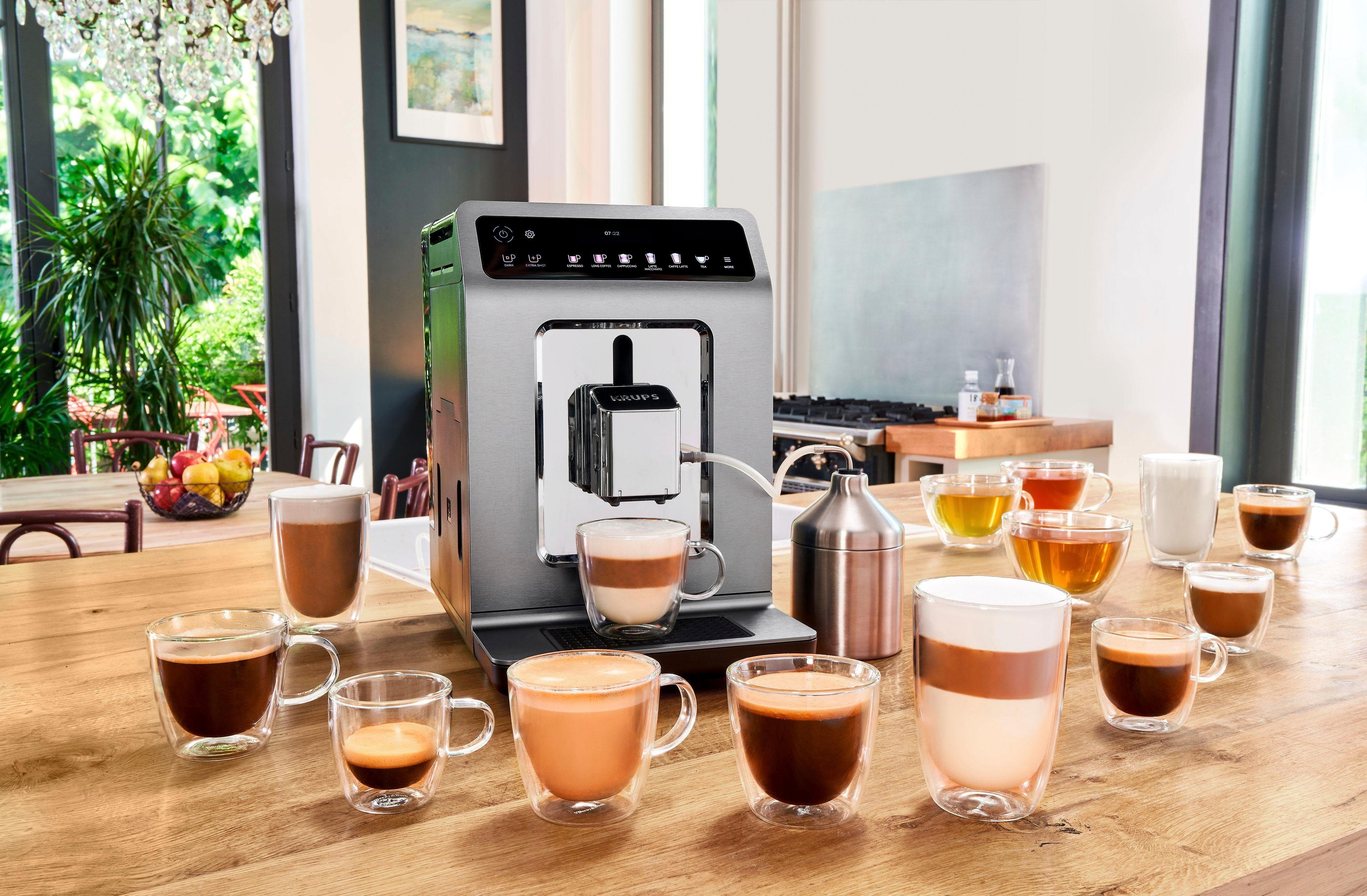Krups Volautomatisch koffiezetapparaat EA894T Evidence Plus, met vele technische innovaties en bedieningshighlights