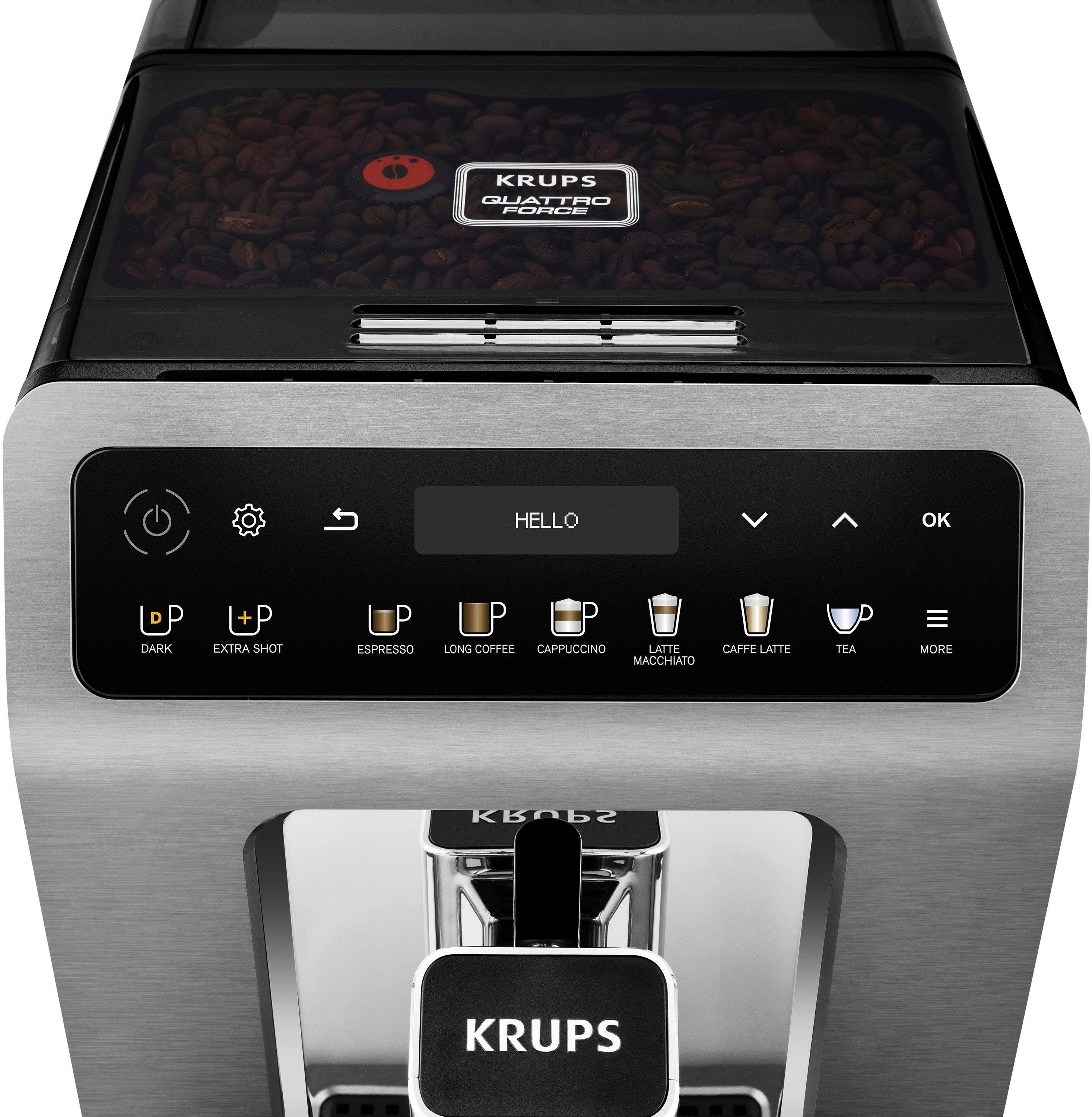 Krups Volautomatisch koffiezetapparaat EA894T Evidence Plus, met vele technische innovaties en bedieningshighlights
