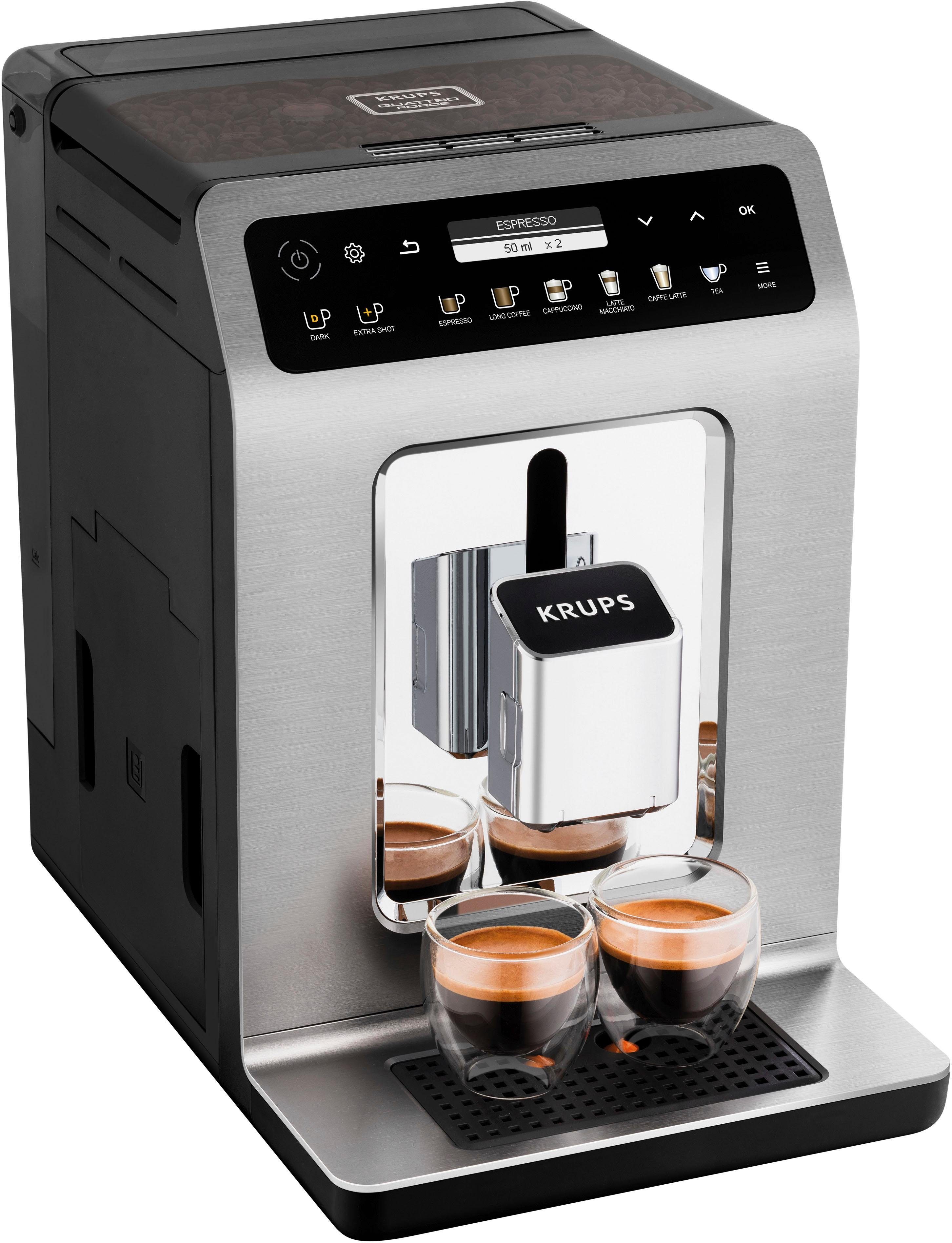 Krups Volautomatisch koffiezetapparaat EA894T Evidence Plus, met vele technische innovaties en bedieningshighlights