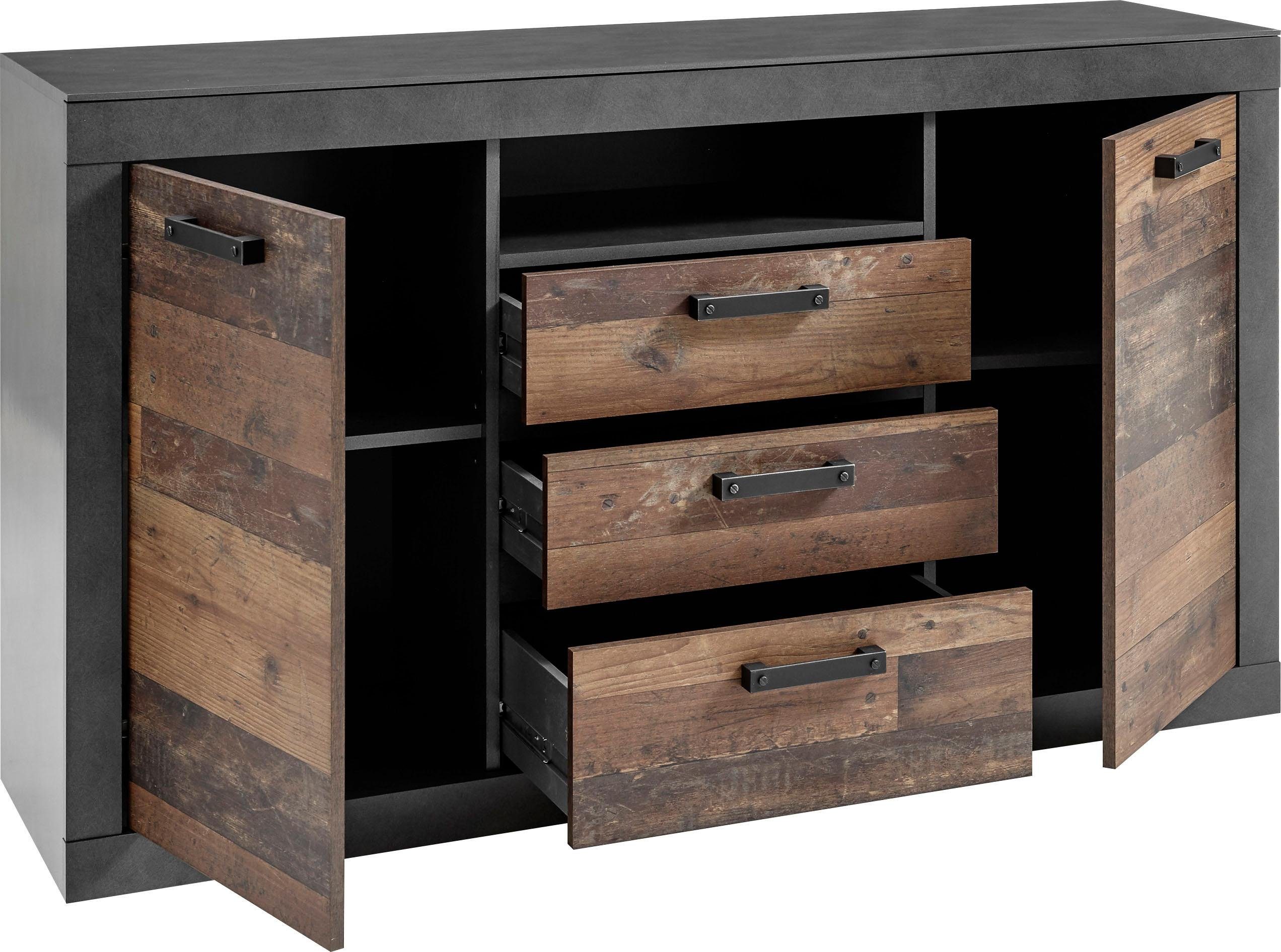 Home affaire Dressoir Brooklyn Breedte ca. 153 cm