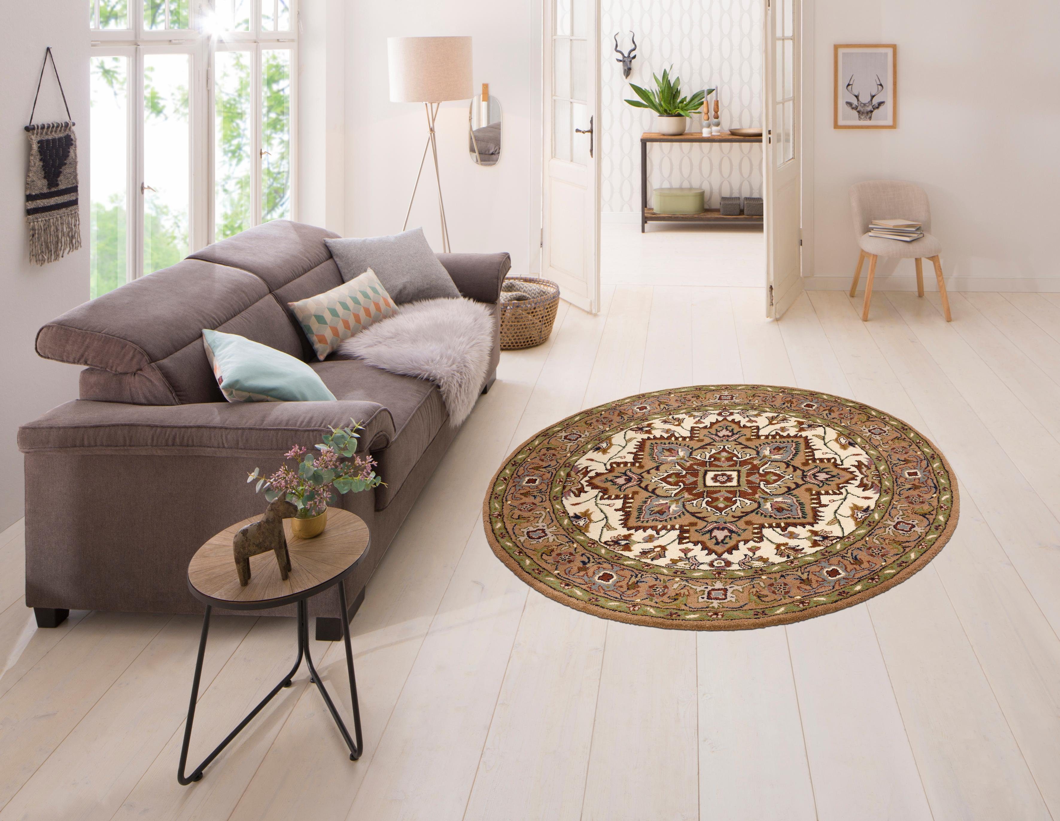 my home Wollen kleed AMAN zuivere wol, oriënt-look, ideaal in de woonkamer & slaapkamer