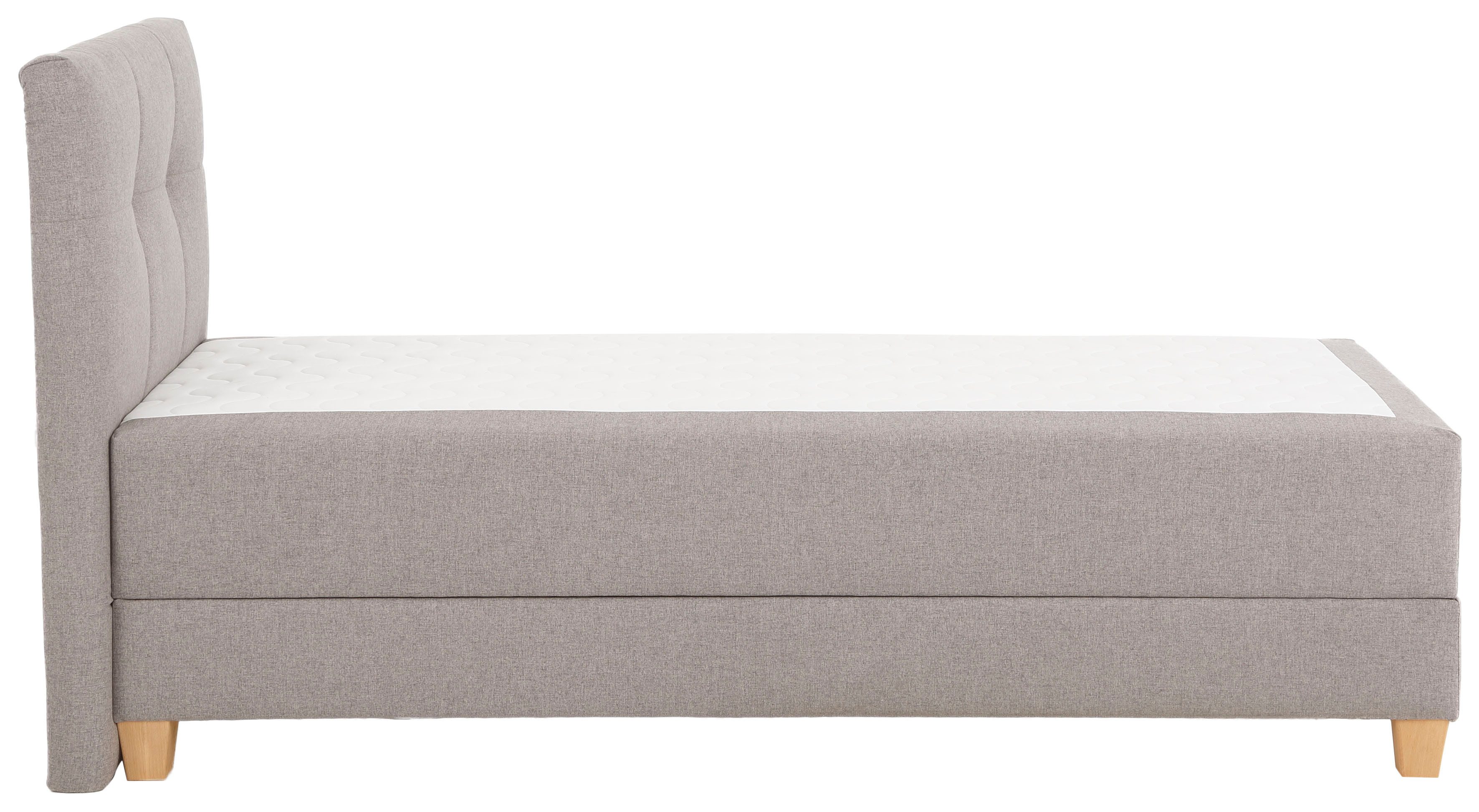 Home affaire Boxspring Lonrai in h2, h3 & h4 en xxl - verlengde 220 cm kiesbaar, incl. topper
