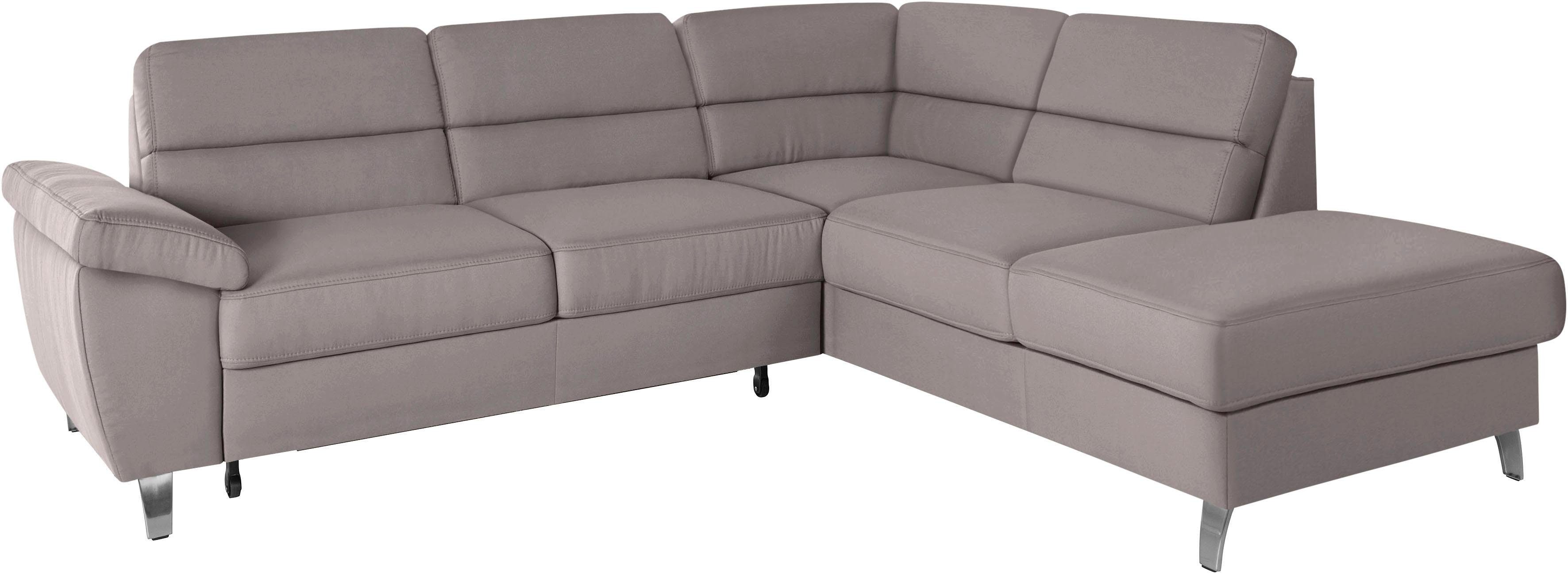 sit&more Hoekbank Sorano L-vorm naar keuze met slaapfunctie en bedkist
