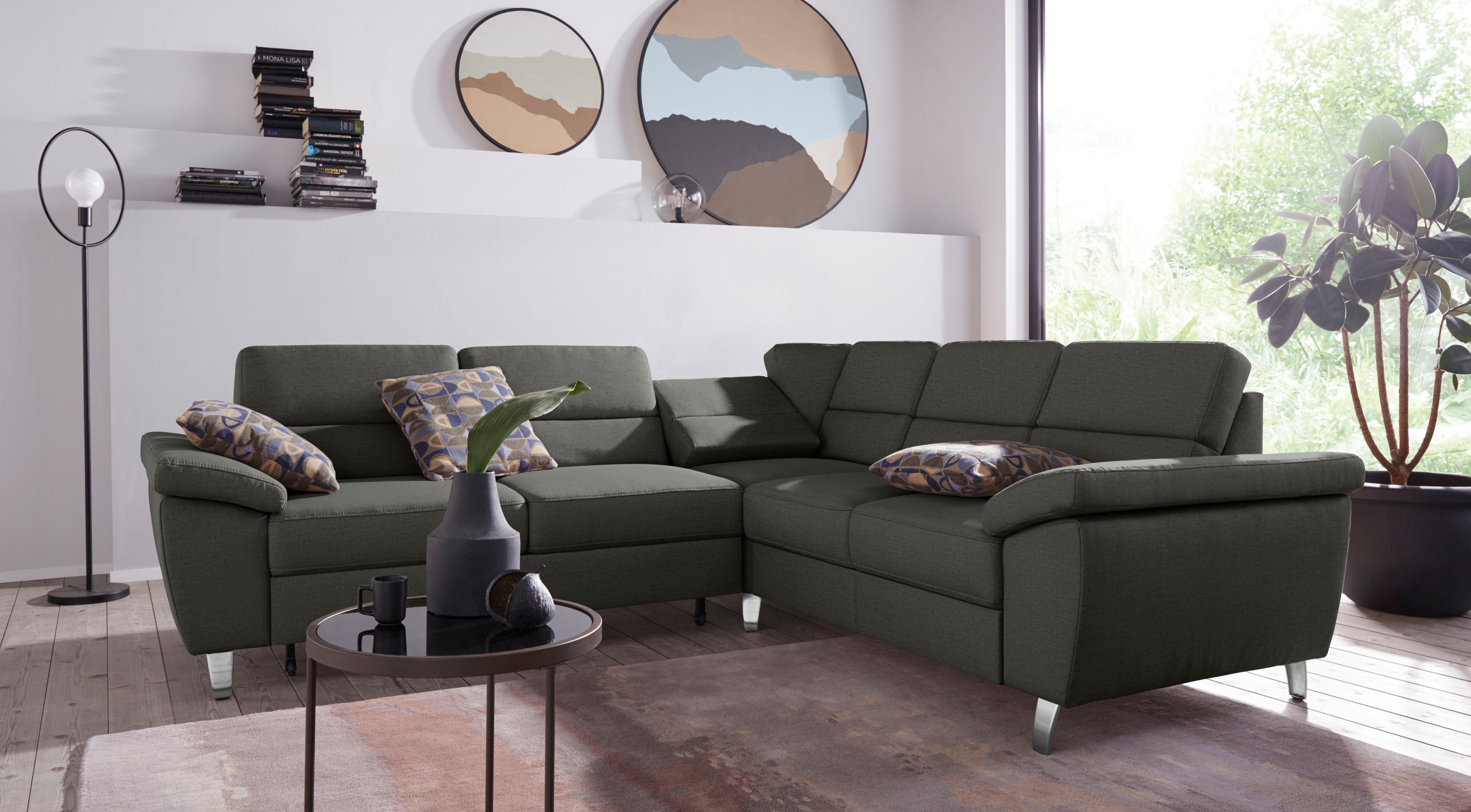 Sit&more Hoekbank Sorano L-vorm naar keuze met slaap- en relaxfunctie, met bedkist
