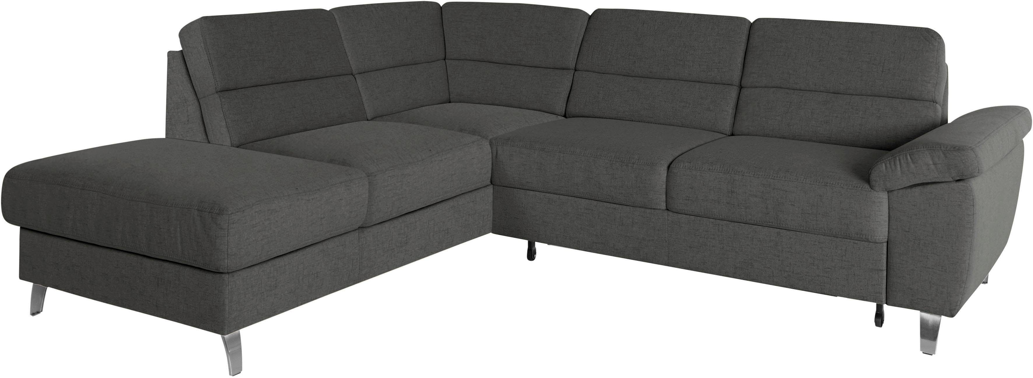 sit&more Hoekbank Sorano L-vorm naar keuze met slaapfunctie en bedkist