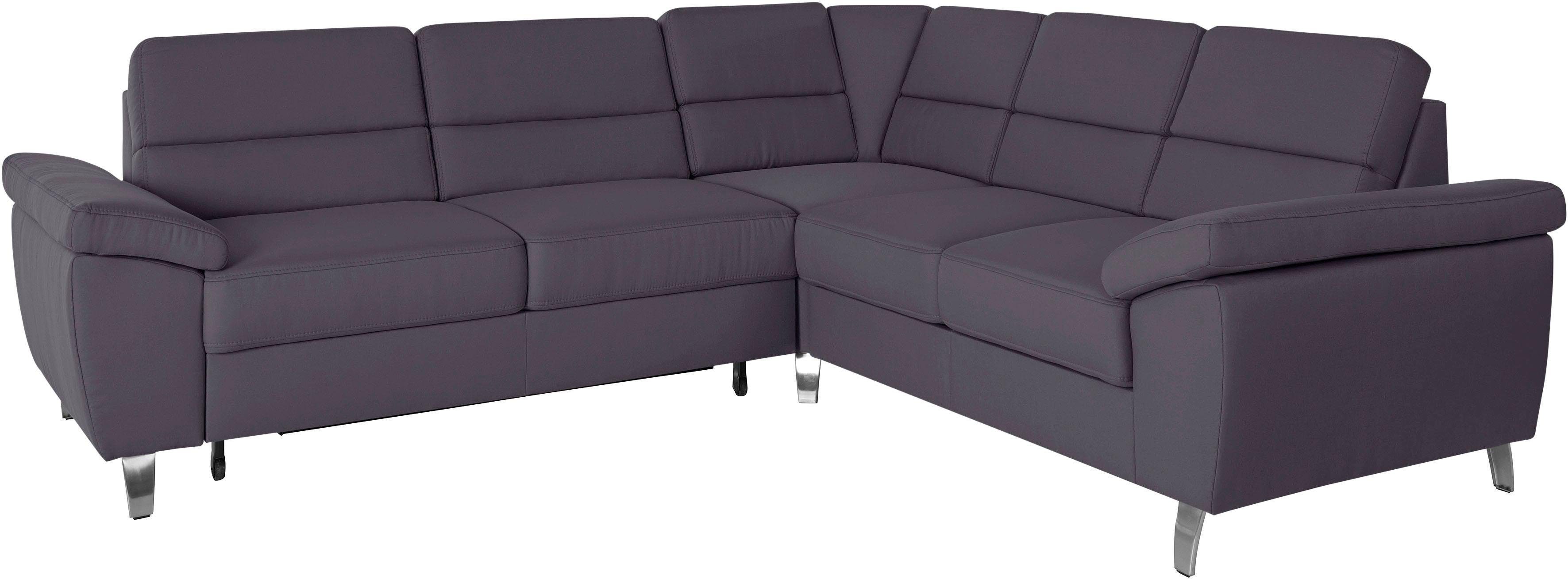 sit&more Hoekbank Sorano L-vorm naar keuze met slaap- en relaxfunctie, met bedkist