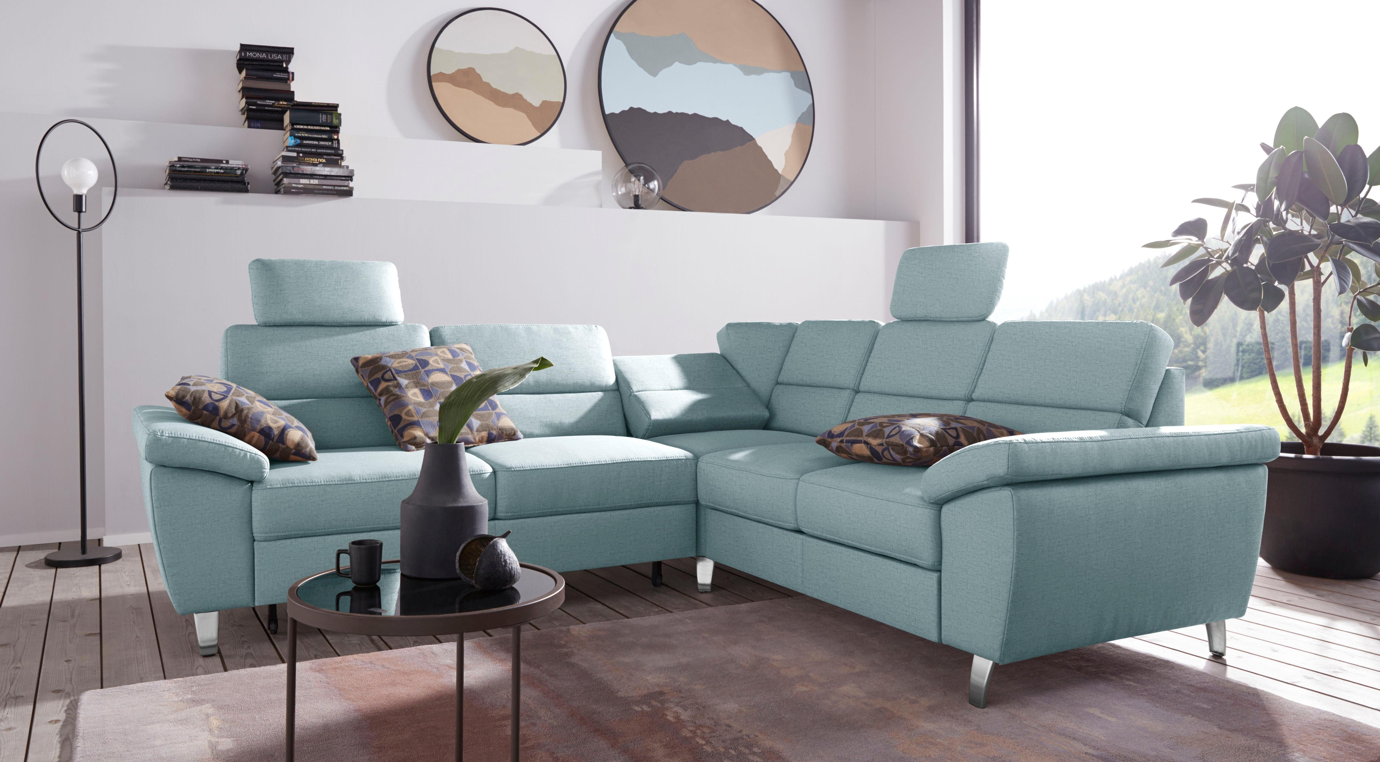 sit&more Hoekbank Sorano L-vorm naar keuze met slaap- en relaxfunctie, met bedkist