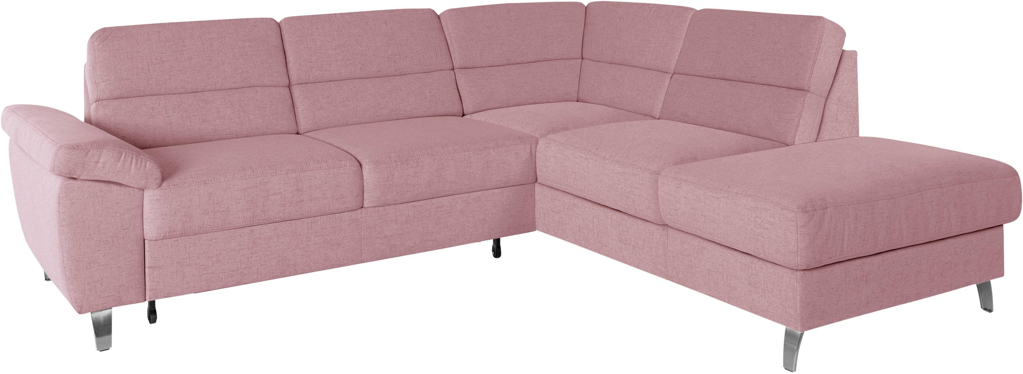 sit&more Hoekbank Sorano L-vorm naar keuze met slaapfunctie en bedkist