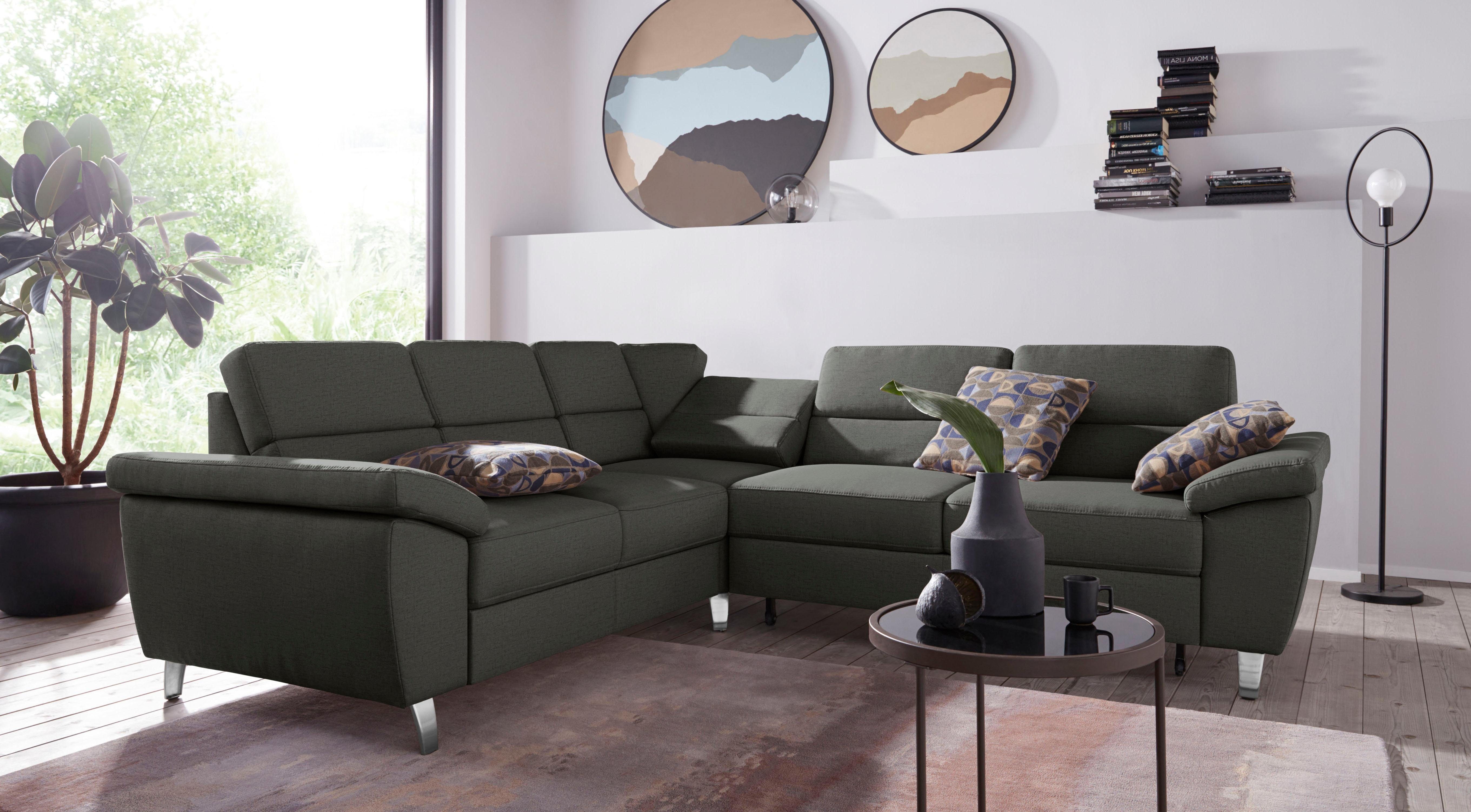 Sit&more Hoekbank Sorano L-vorm naar keuze met slaap- en relaxfunctie, met bedkist