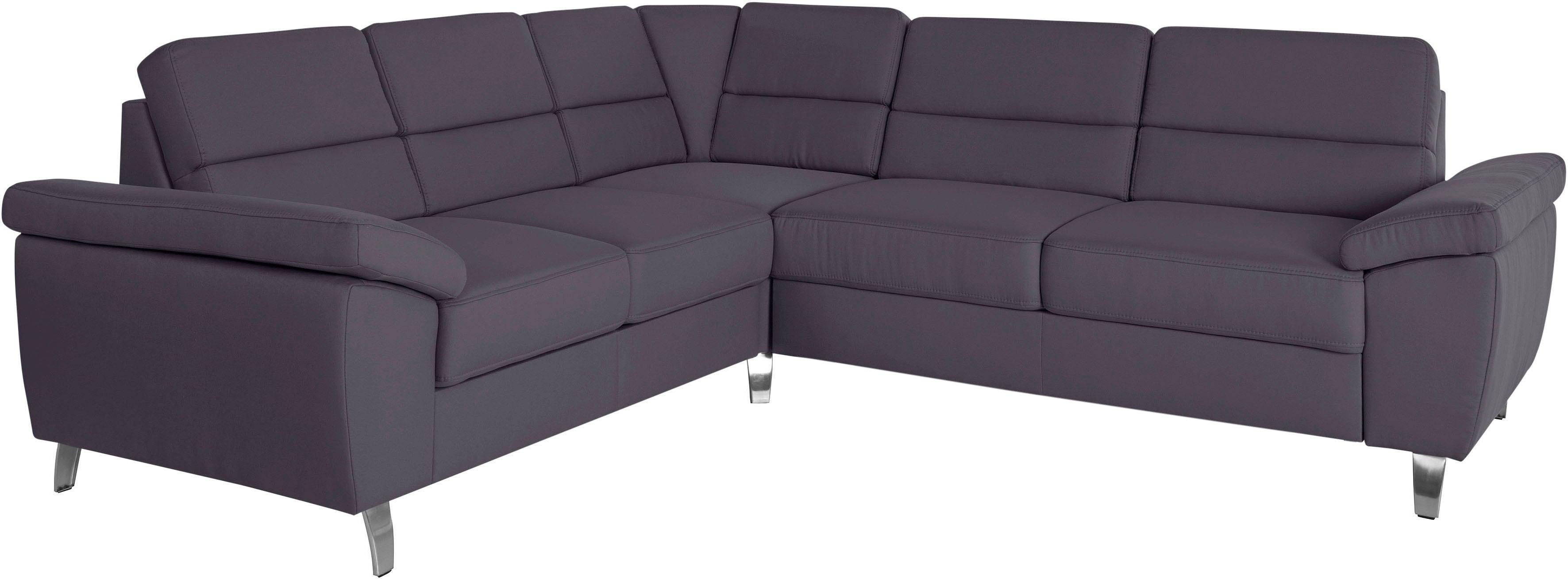 sit&more Hoekbank Sorano L-vorm naar keuze met slaap- en relaxfunctie, met bedkist