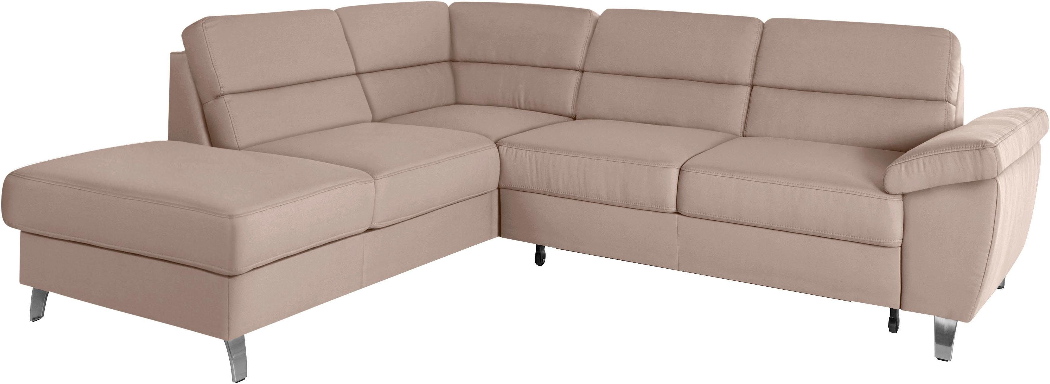 sit&more Hoekbank Sorano L-vorm naar keuze met slaapfunctie en bedkist