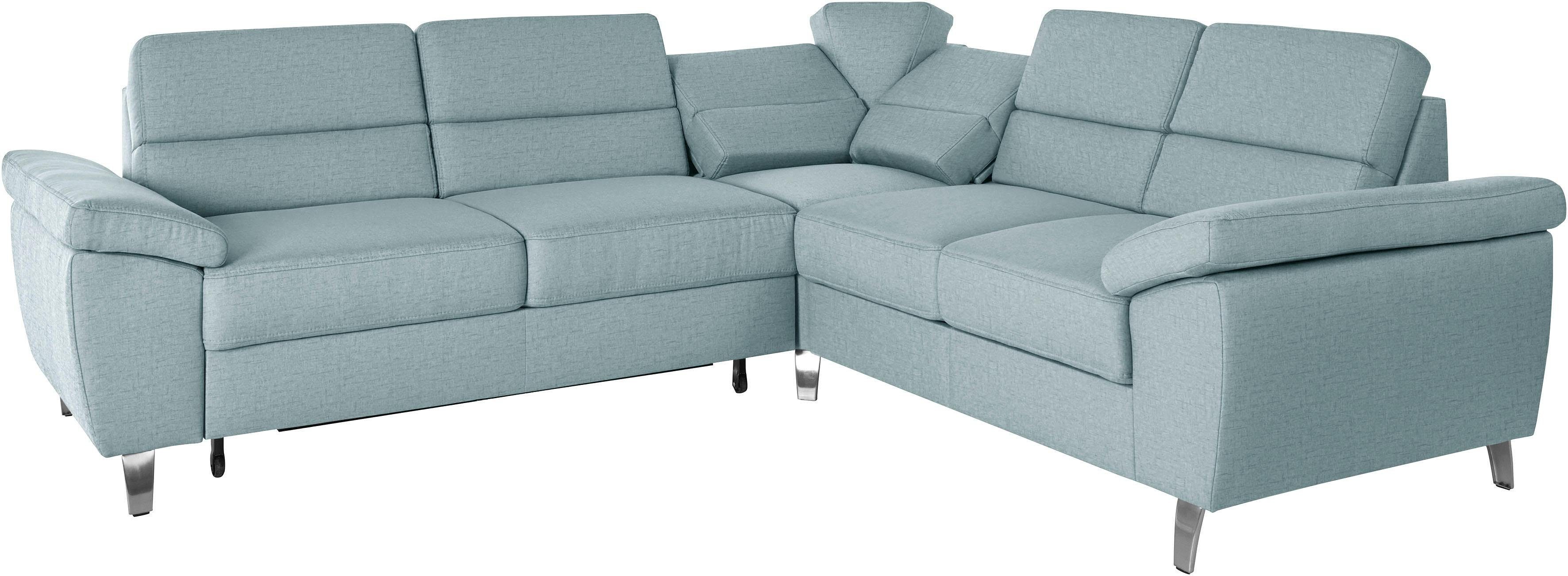 sit&more Hoekbank Sorano L-vorm naar keuze met slaap- en relaxfunctie, met bedkist
