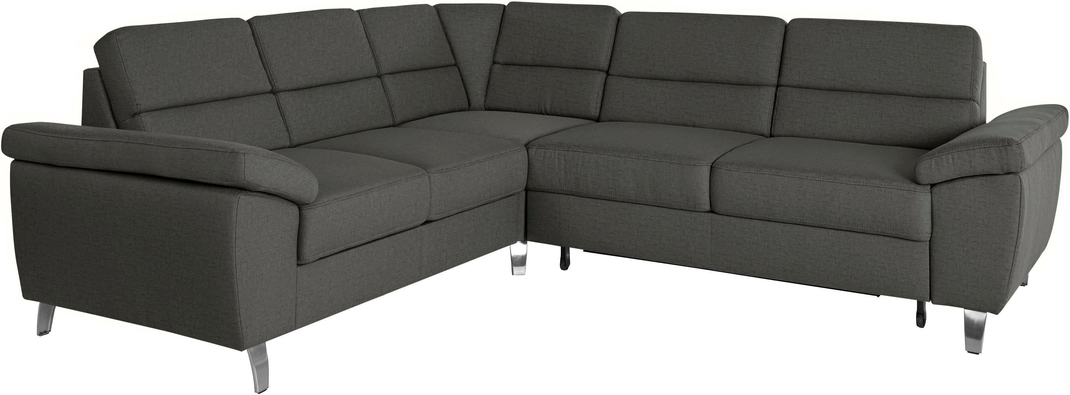sit&more Hoekbank Sorano L-vorm naar keuze met slaap- en relaxfunctie, met bedkist
