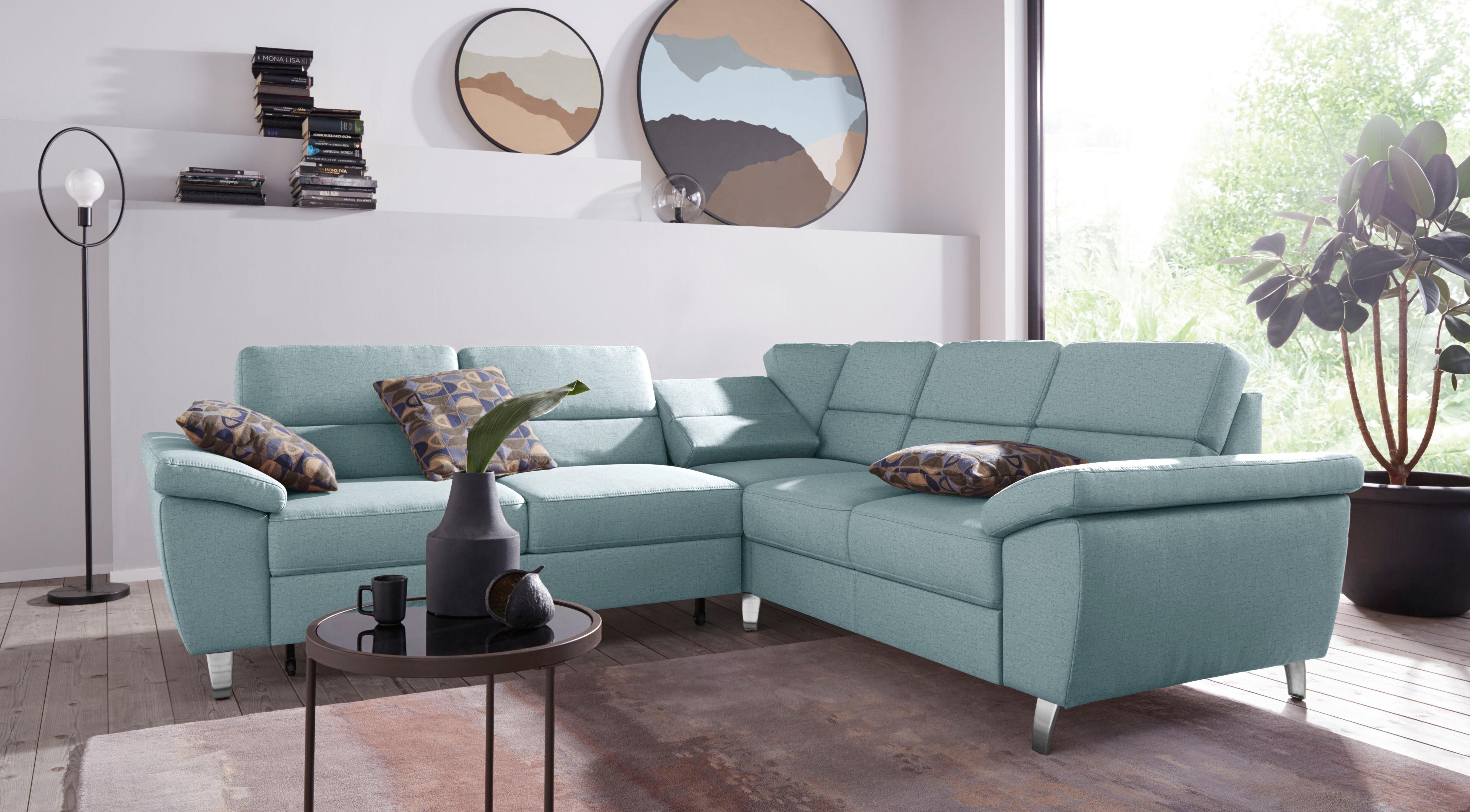 Sit&more Hoekbank Sorano L-vorm naar keuze met slaap- en relaxfunctie, met bedkist