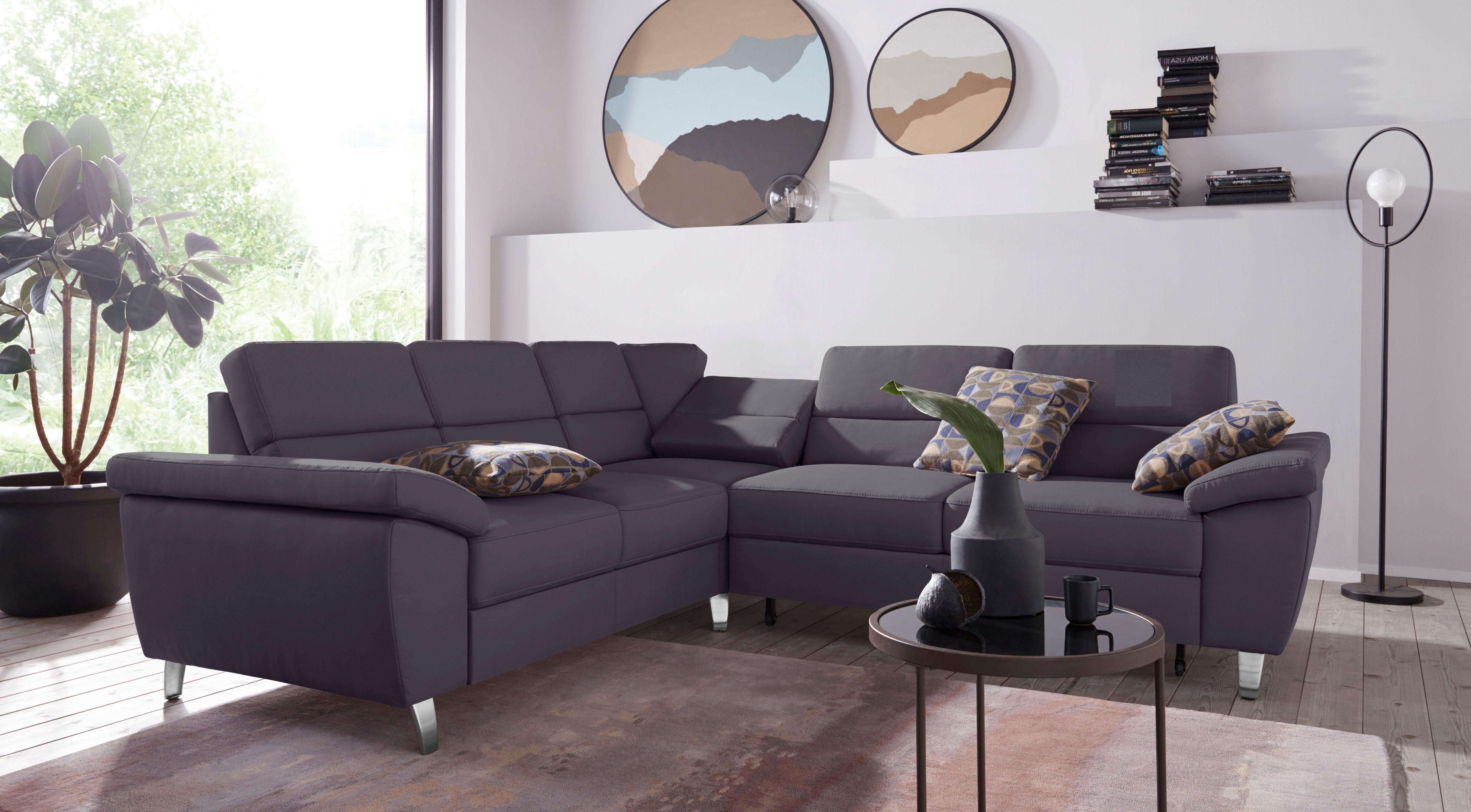 Sit&more Hoekbank Sorano L-vorm naar keuze met slaap- en relaxfunctie, met bedkist