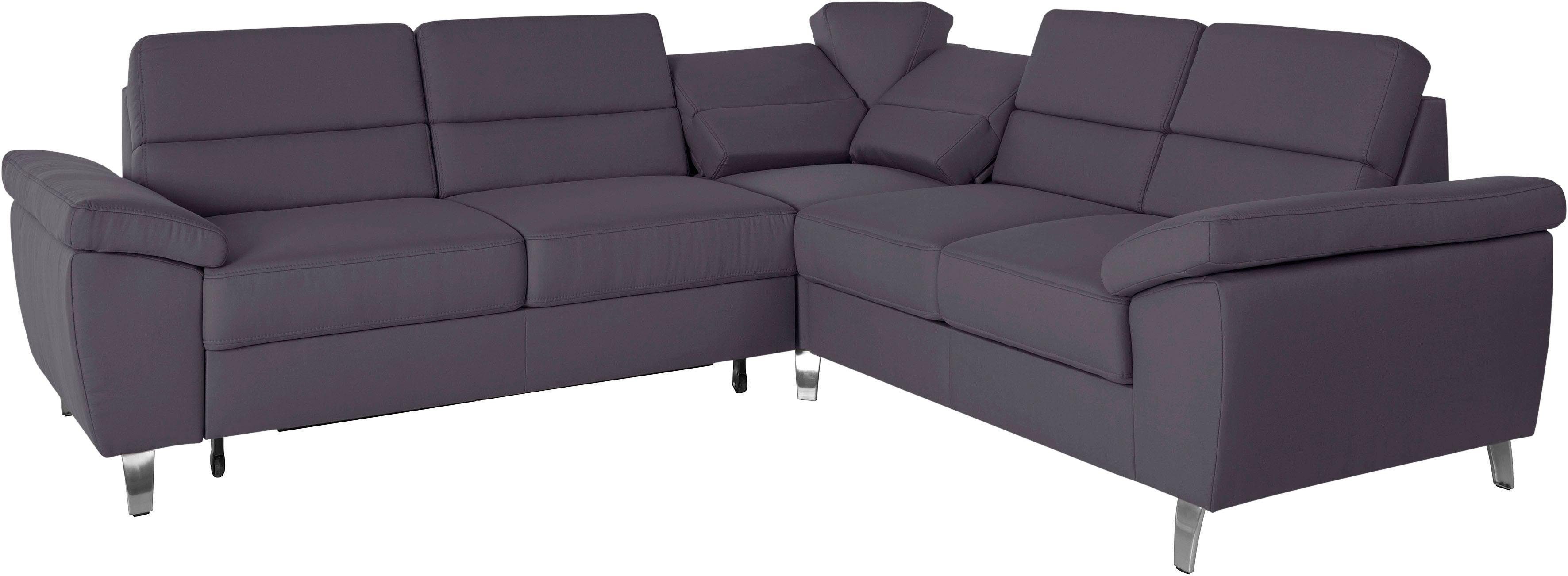 sit&more Hoekbank Sorano L-vorm naar keuze met slaap- en relaxfunctie, met bedkist