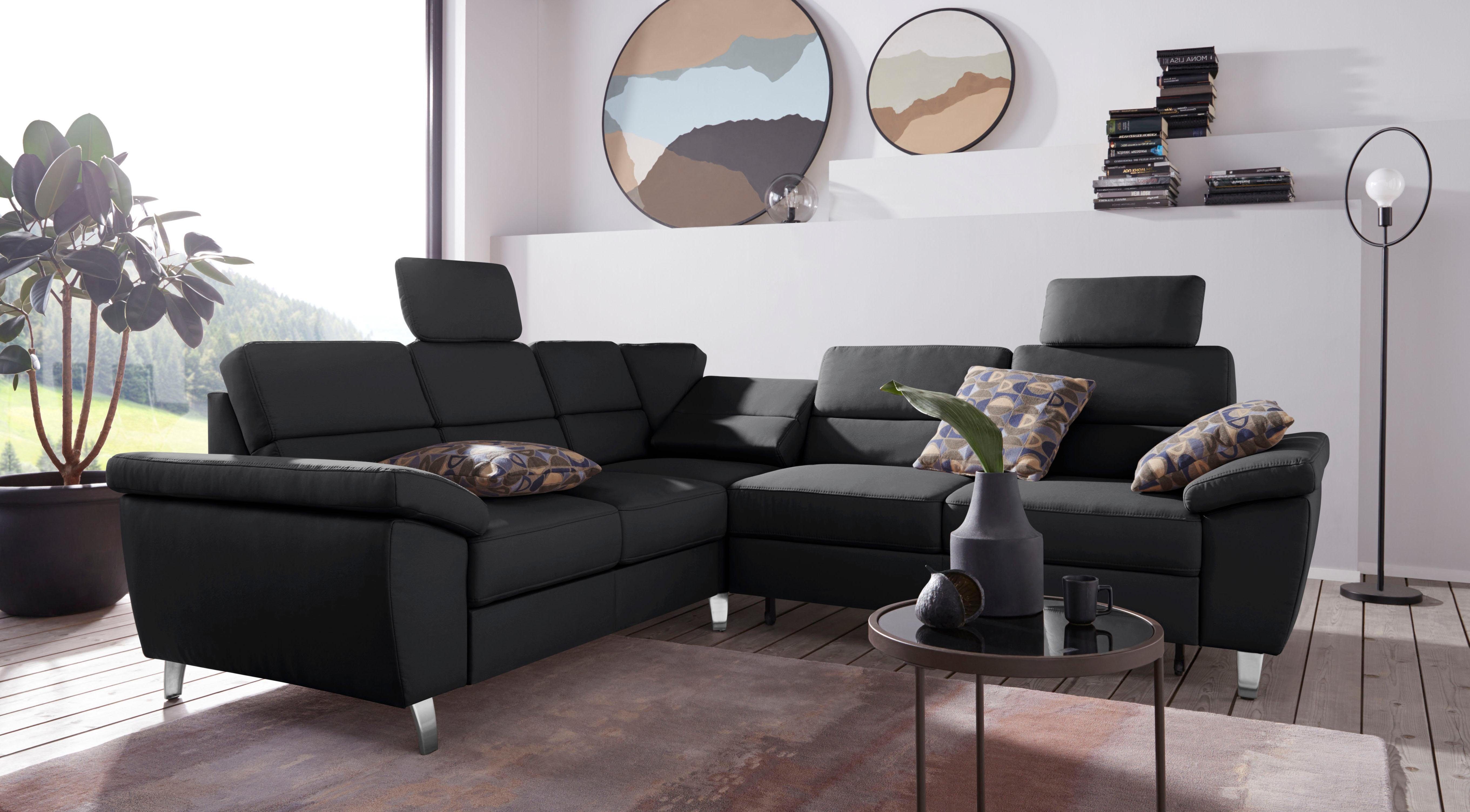 sit&more Hoekbank Sorano L-vorm naar keuze met slaap- en relaxfunctie, met bedkist