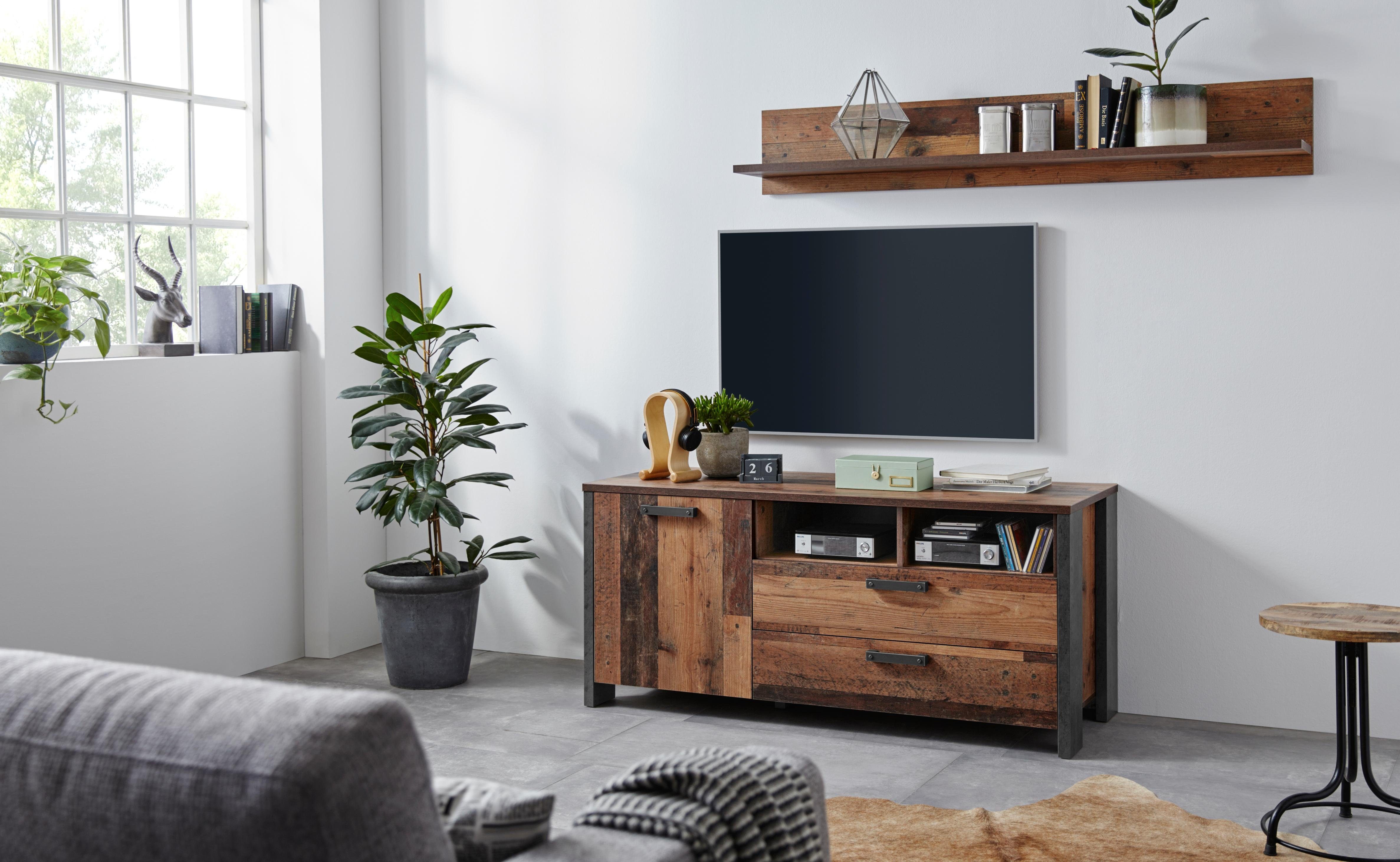 Onderdompeling Voorbeeld Wetland FORTE Tv-meubel Breedte 141 cm online kopen | OTTO