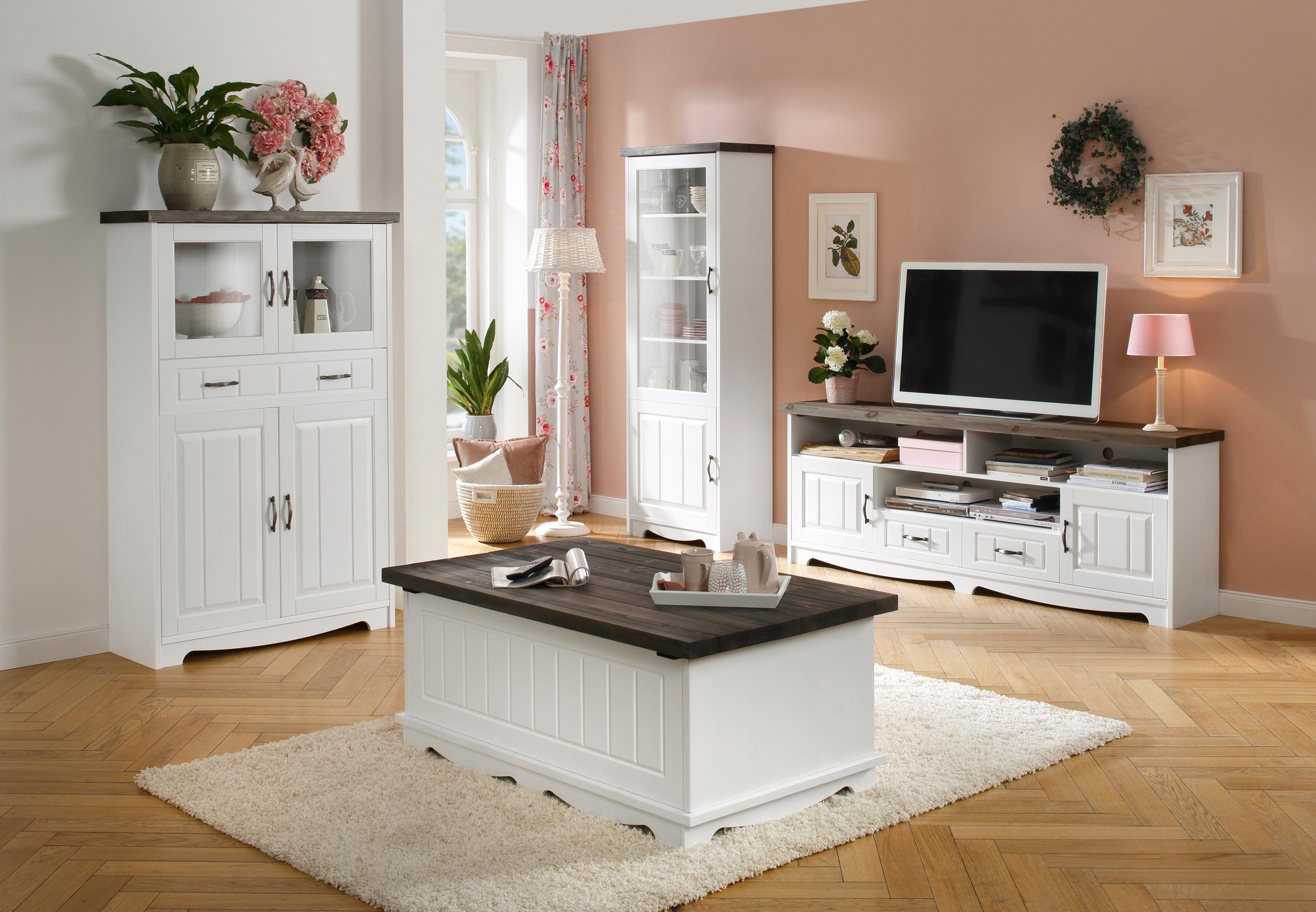 Home affaire Tv-meubel Trinidad antiek Commode, breedte 194 cm
