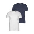 levi's t-shirt in een eenvoudige look (set, 2-delig, set van 2) wit