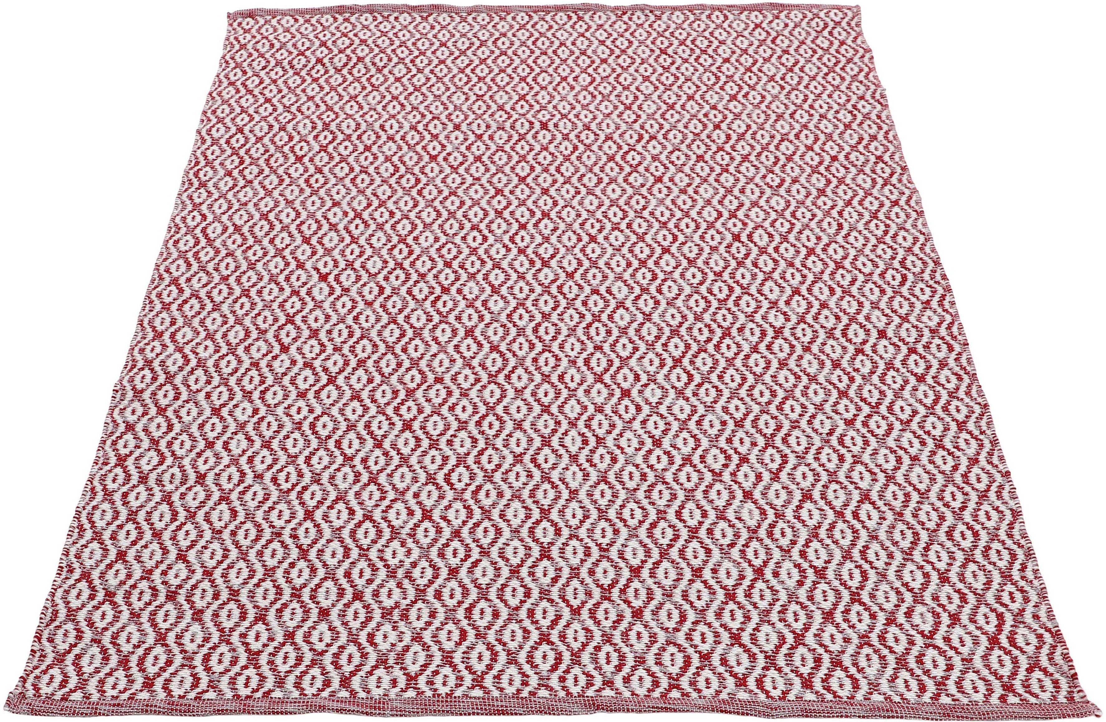 carpetfine Vloerkleed Frida 202 Omkeerbaar tapijt, 100% gerecycled materiaal (PET), vlakweefsel, sisal uitstraling