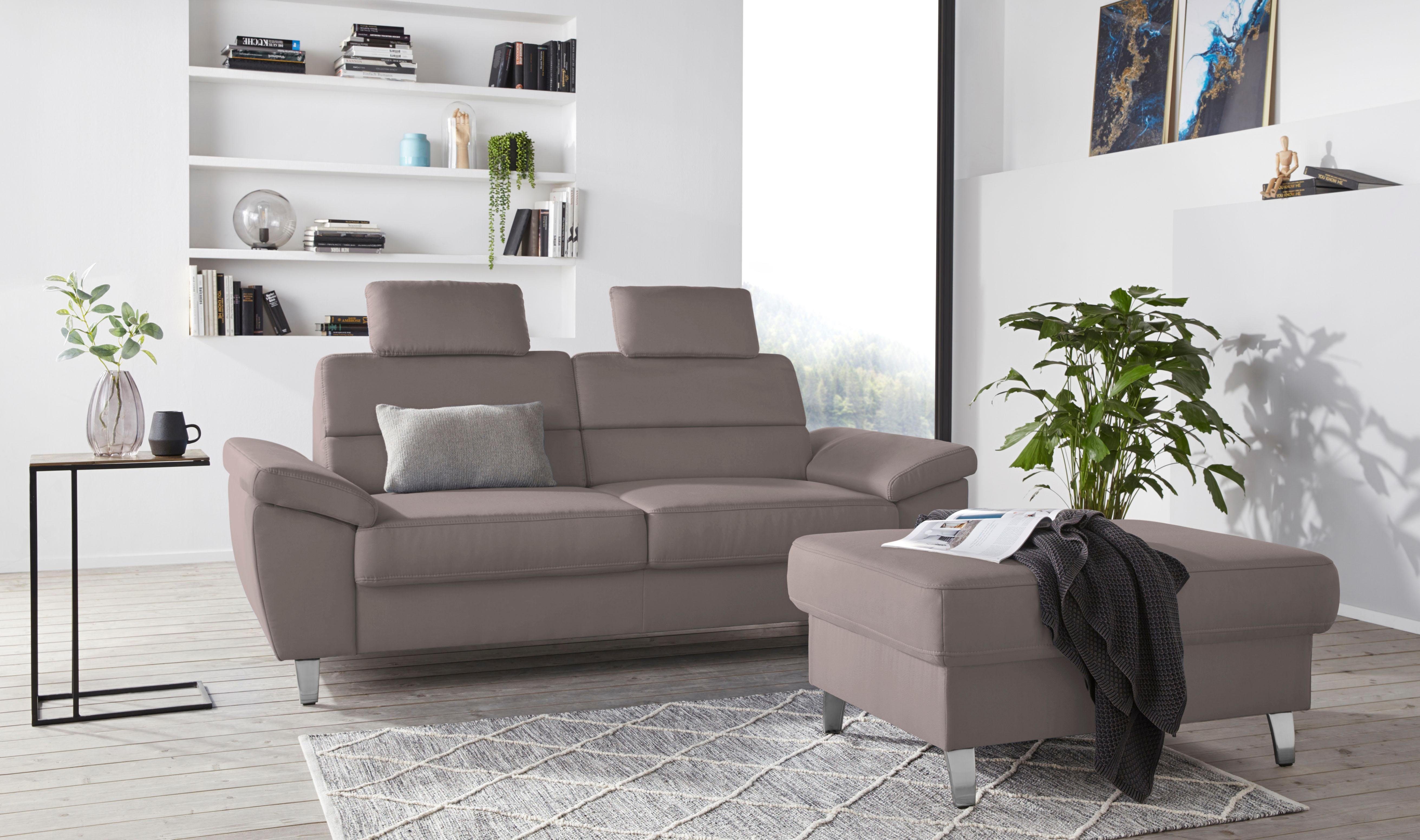 sit&more 2,5-zitsbank Sorano Breedte 208 cm