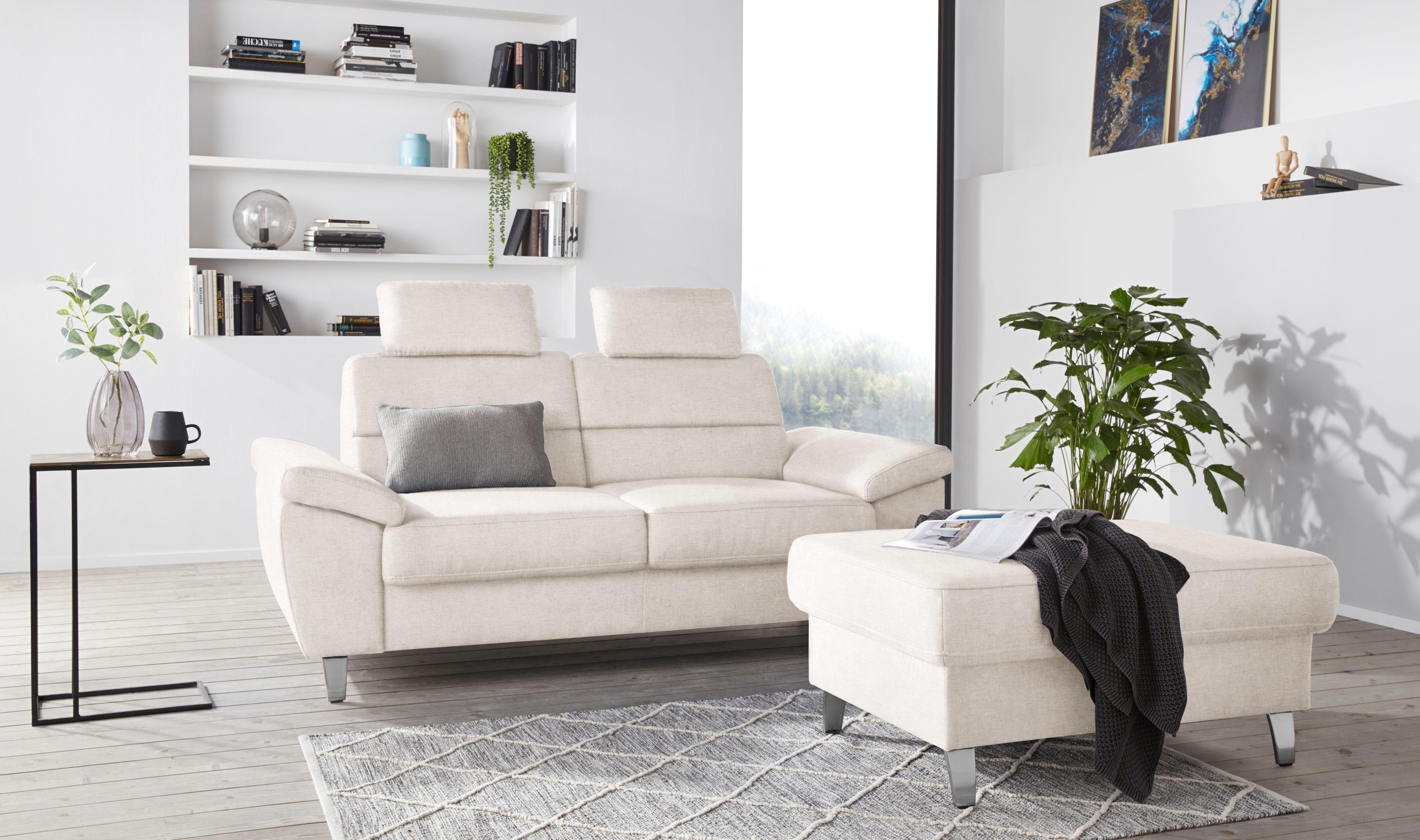 sit&more 2,5-zitsbank Sorano Breedte 188 cm