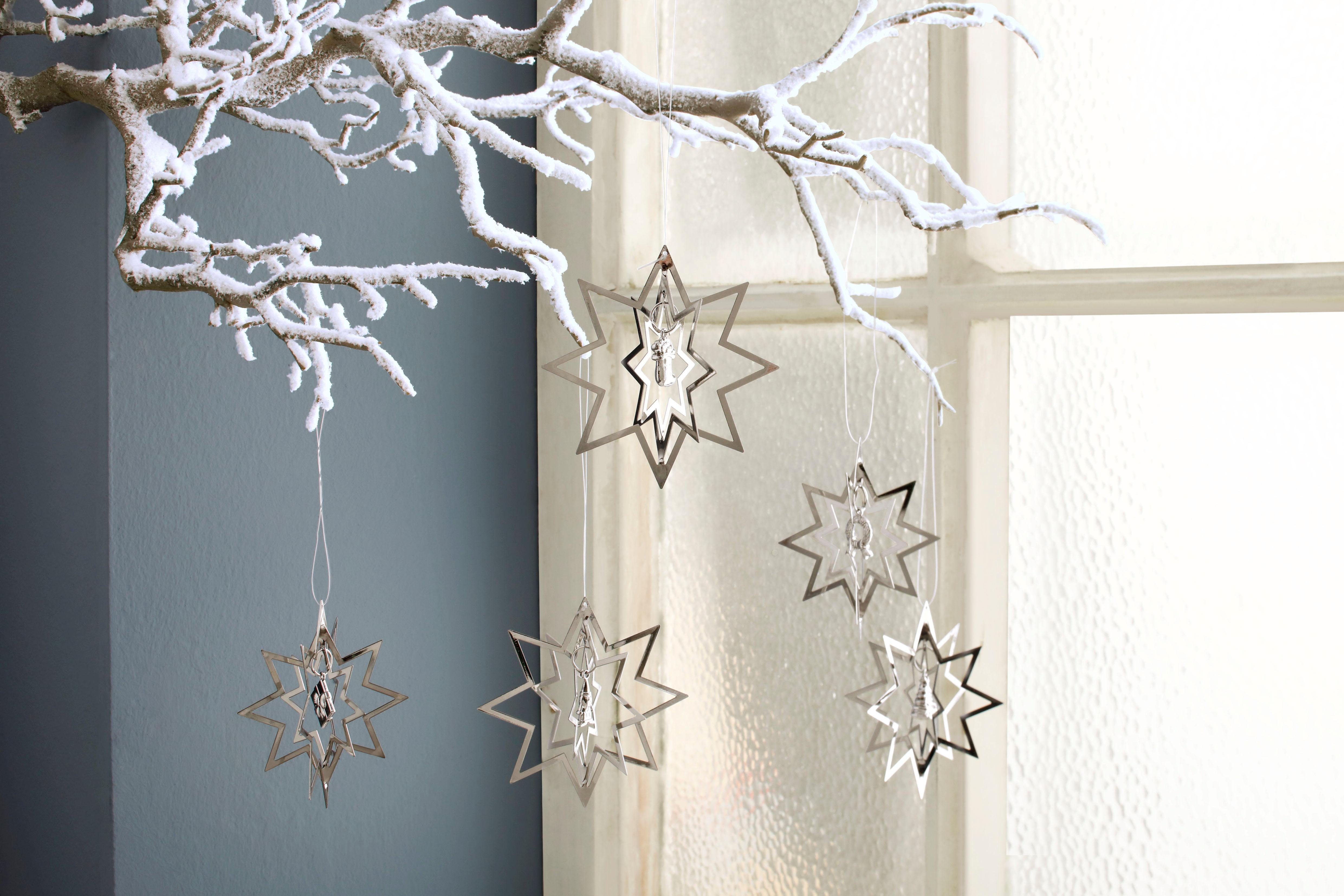 my home Winterse kunstplant Kerst versiering Deco-tak, in frozen uitvoering