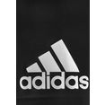 adidas performance zwemboxer met contrastkleurige logoprint zwart