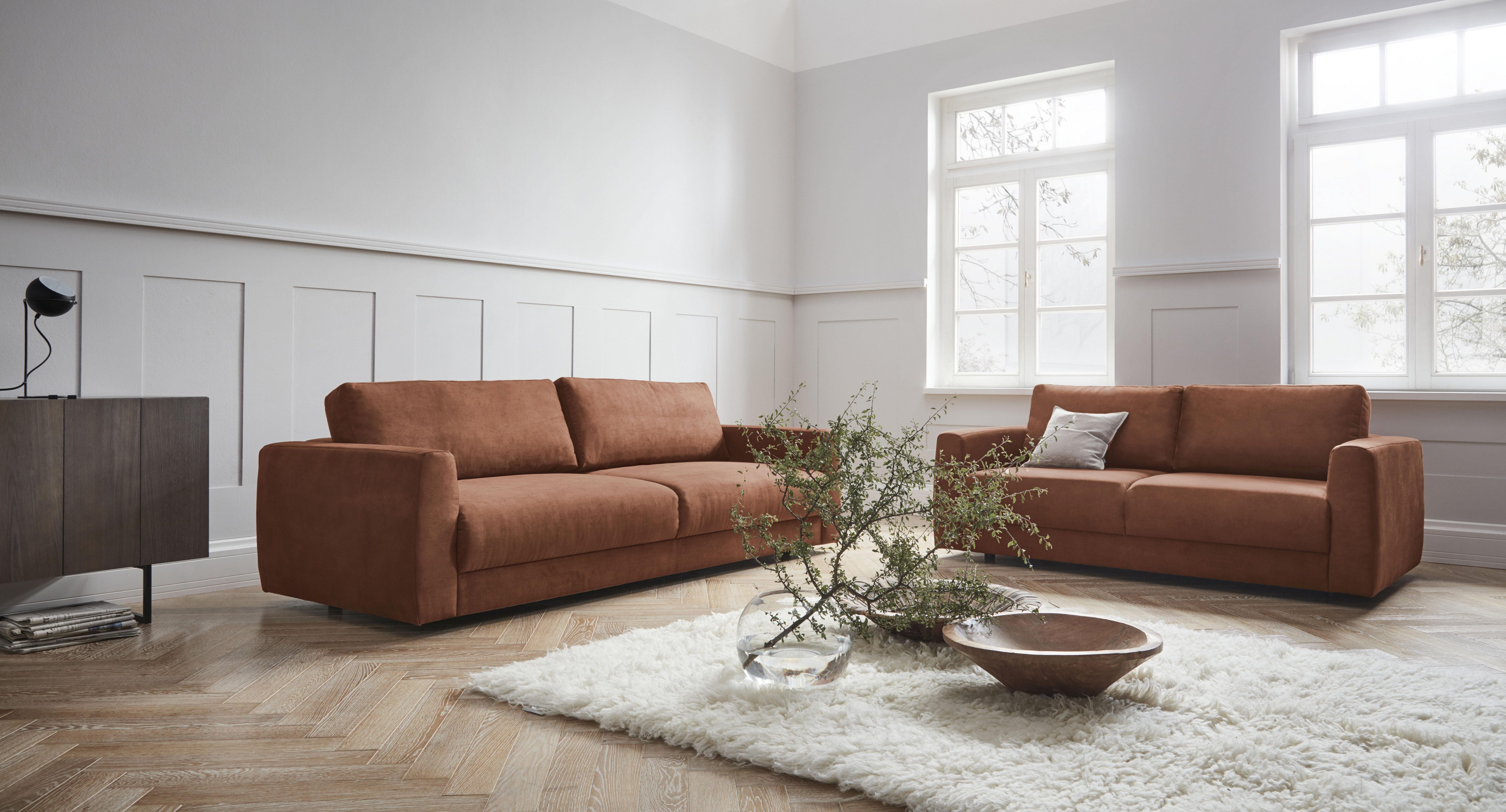andas 2-zitsbank Hobro in 3 stofkwaliteiten in vele kleuren, design by morten georgsen