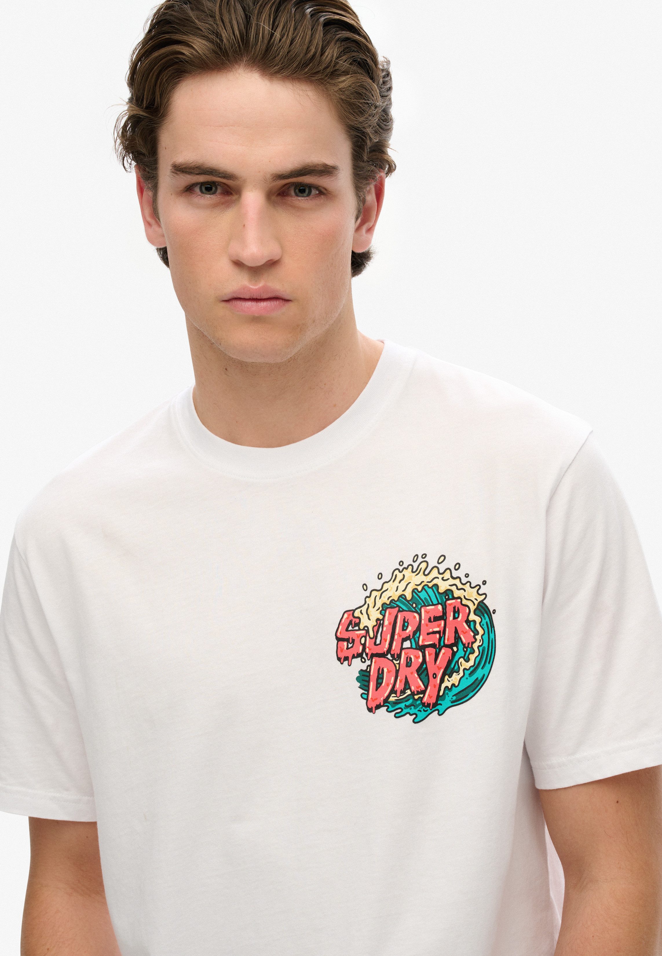 Superdry Shirt met ronde hals OUTDOOR NARRATIVE LOOSE TEE