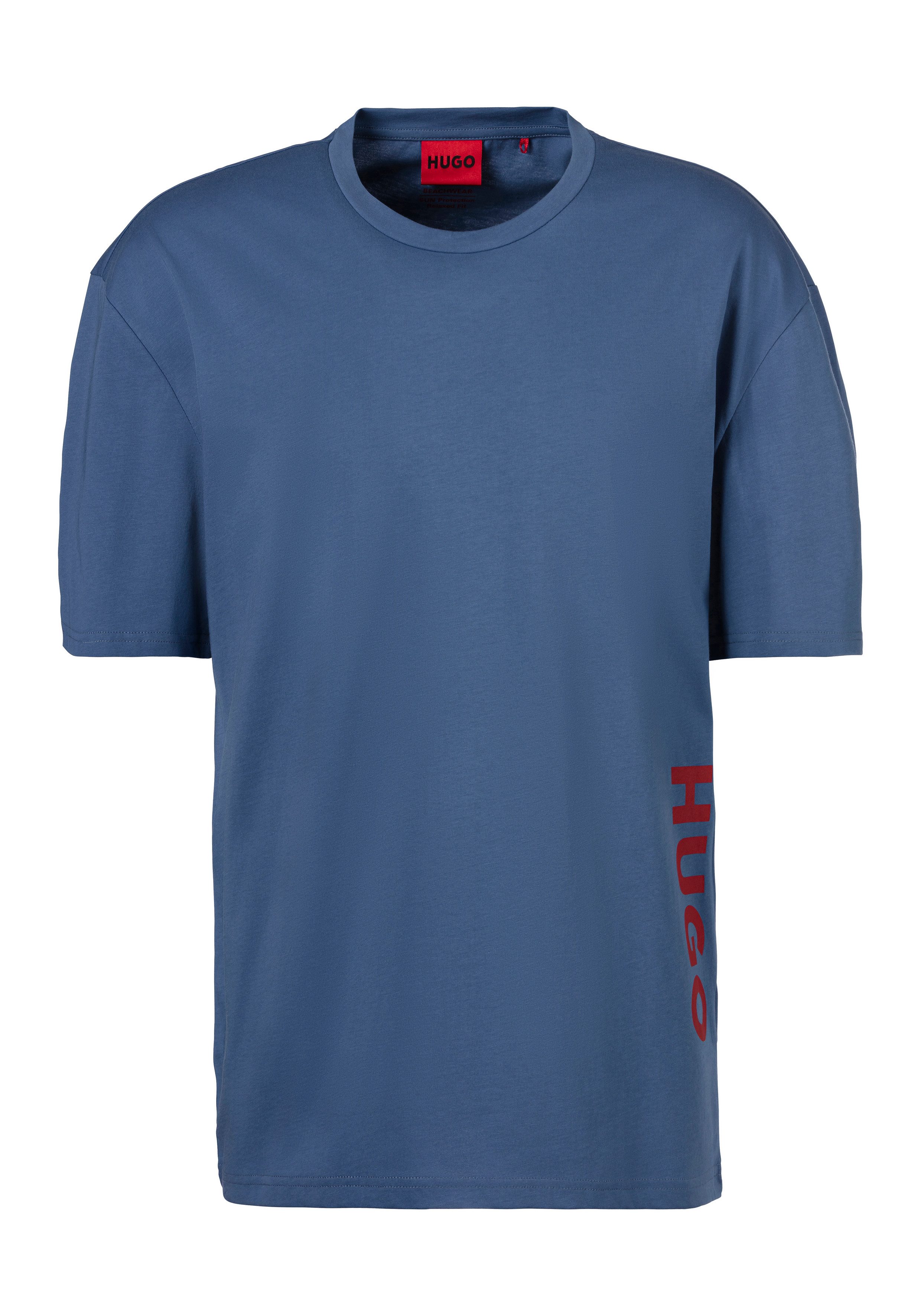 HUGO underwear T-shirt RN RELAXED met logo-opschrift opzij
