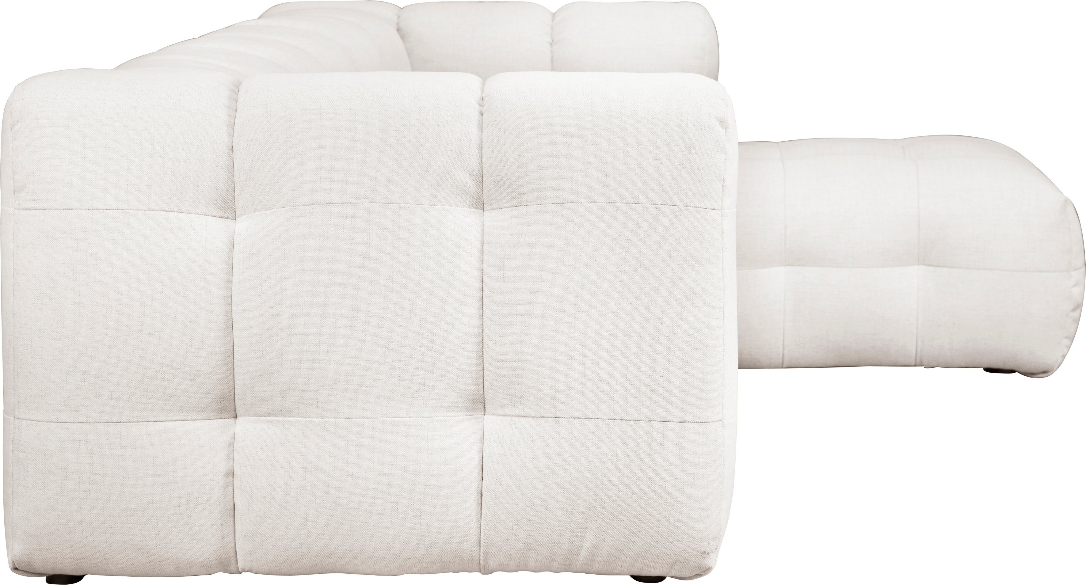 LeGer Home by Lena Gercke Hoekbank TALISHA L-vorm designerbank, moderne quilt, B/D/H: 276/178/75 cm