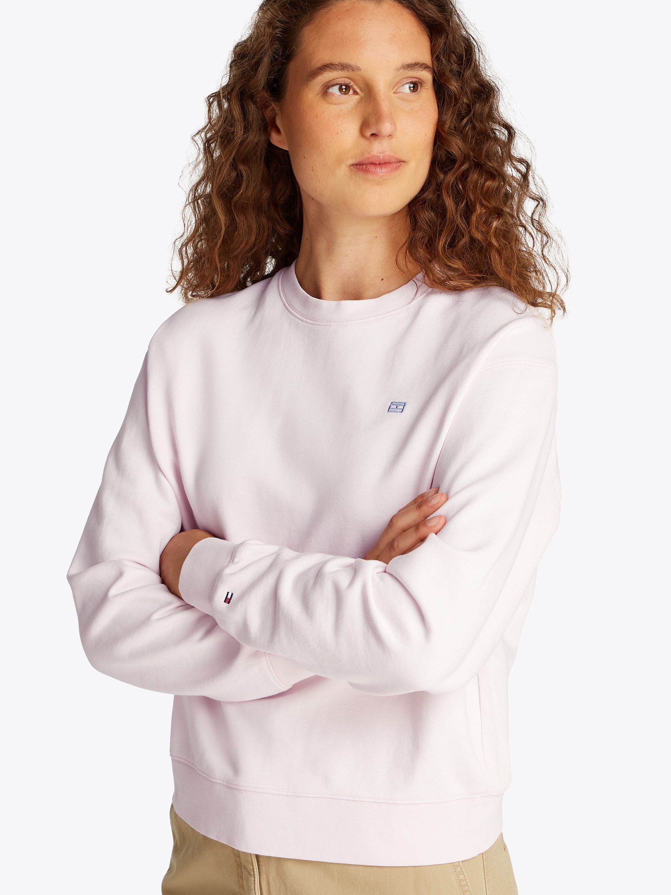 Tommy Hilfiger Sweatshirt REG CONTRAST FLAG SWEATSHIRT