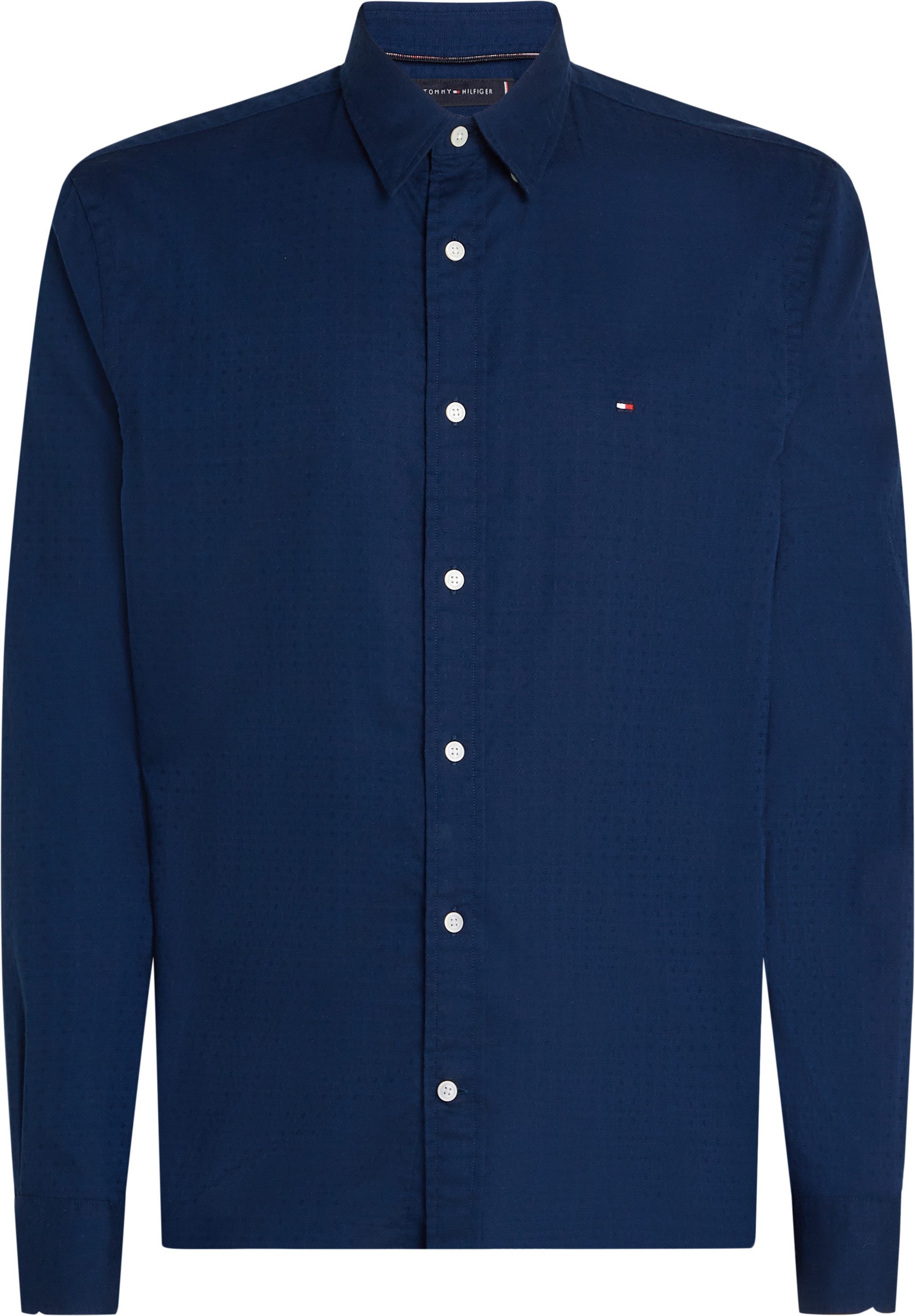 Tommy Hilfiger Overhemd met lange mouwen DOBBY STRUCTURE RF SHIRT