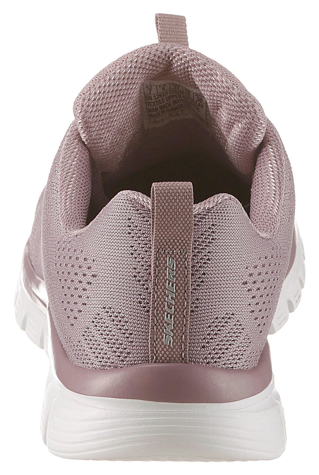 Skechers Sneakers Graceful - Get Connected Vrijetijdsschoen, lage schoen, veterschoen met memory foam