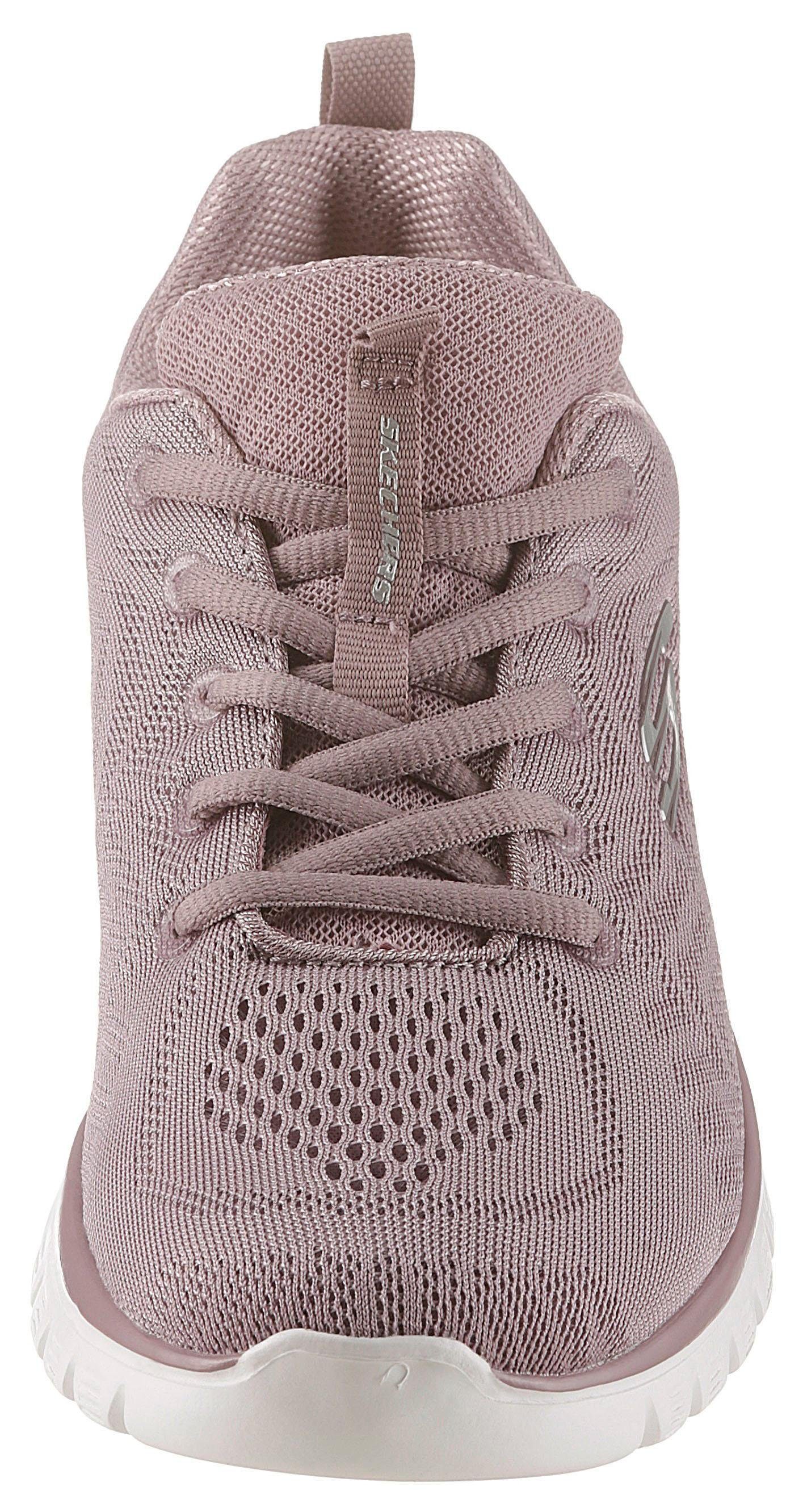 Skechers Sneakers Graceful - Get Connected Vrijetijdsschoen, lage schoen, veterschoen met memory foam