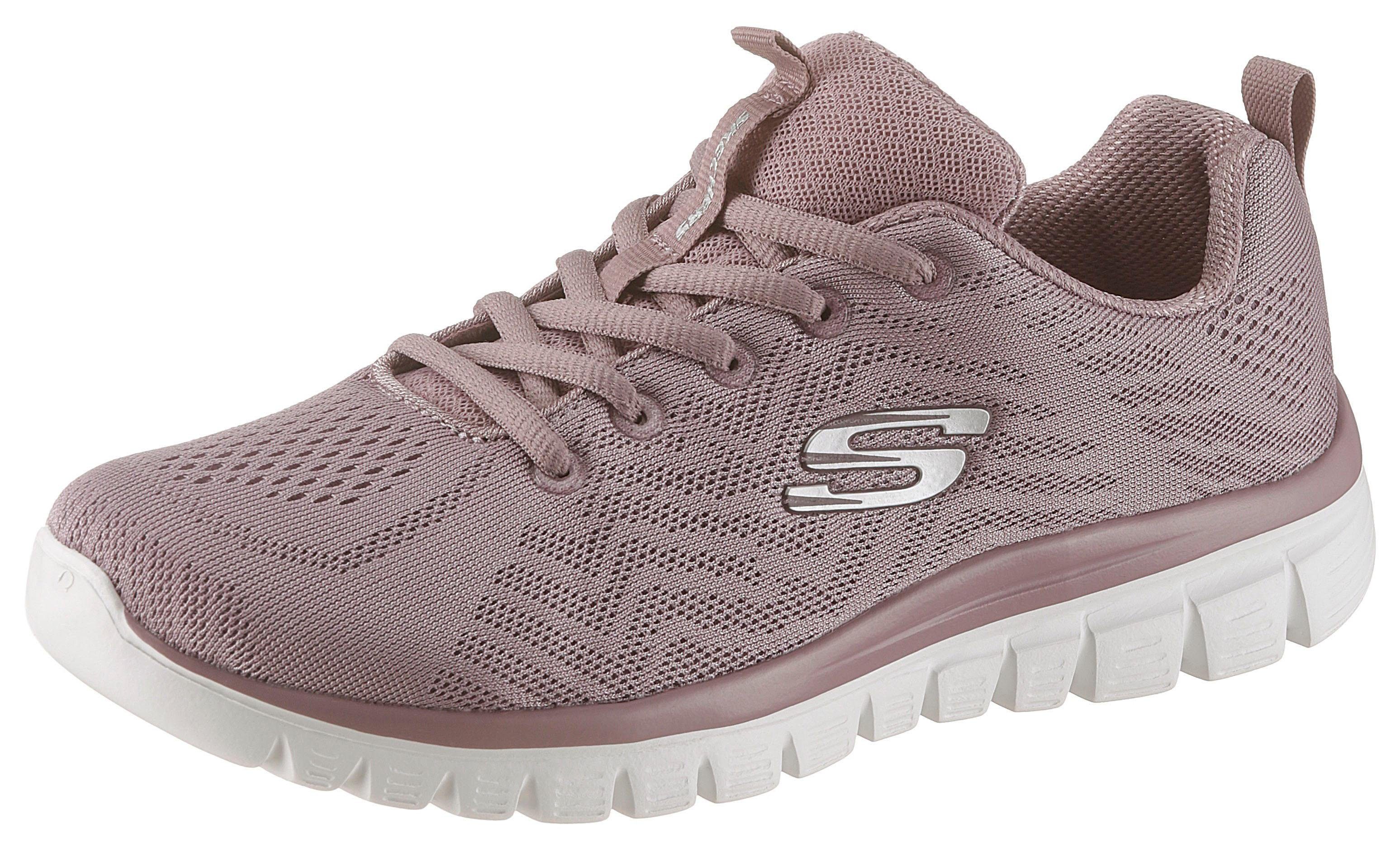Skechers Sneakers Graceful - Get Connected Vrijetijdsschoen, lage schoen, veterschoen met memory foam