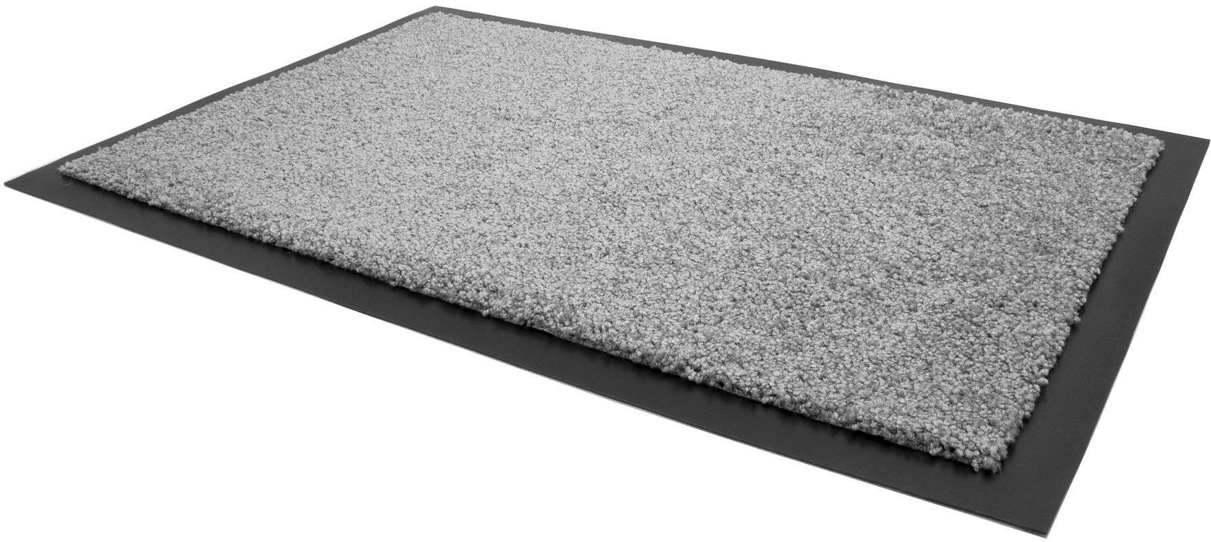 Primaflor-Ideen in Textil Mat DANCER, Made in Netherlands Inloopmat, unikleuren, grote keus in kleuren, wasbaar deurmatten maat 80 cm x 120 cm x 6 mm