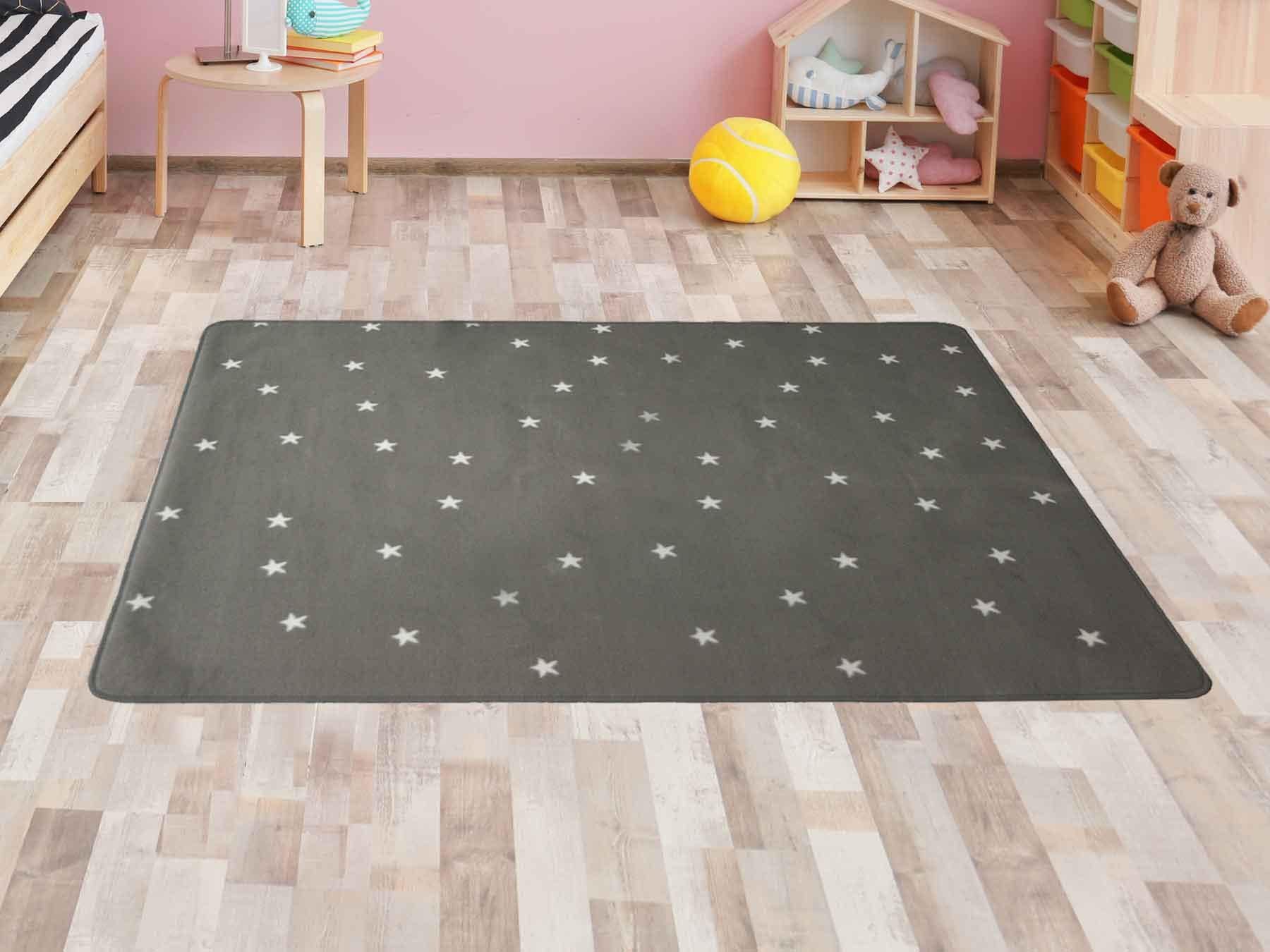 Primaflor-Ideen in Textil Kindervloerkleed STELLA, Made in Belgium Motief sterren, kinderkamer