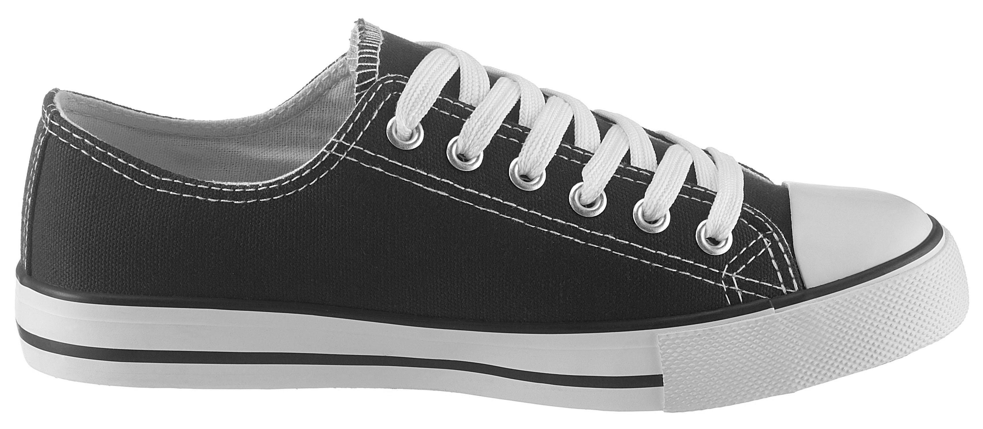 CITY WALK Sneakers in basic-look, vrijetijdsschoen, lage schoen, veterschoen